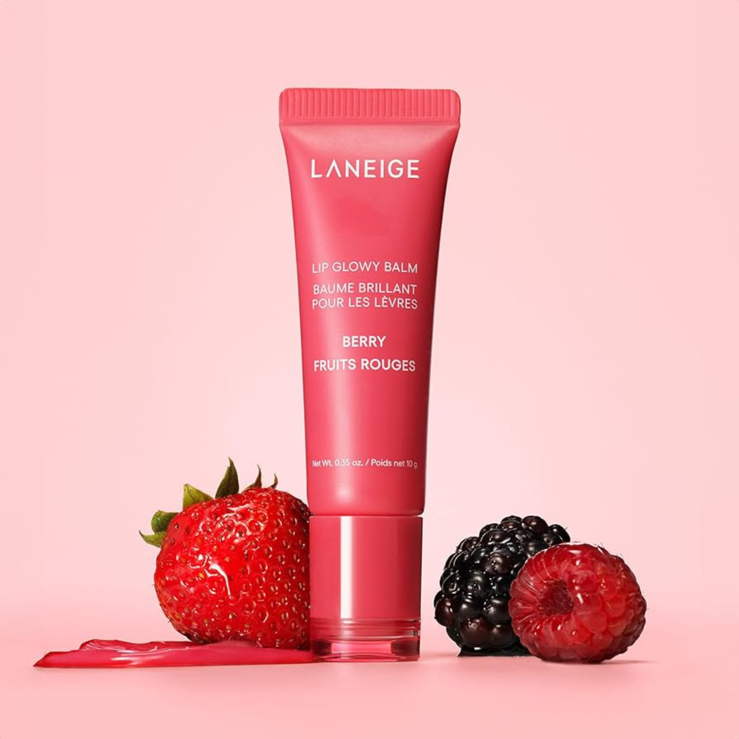 Image of Laneige LIP GLOWY BALM & LIP SLEEPING MASK 30g BERRY FLAVOUR (IMPORTED) BERRY