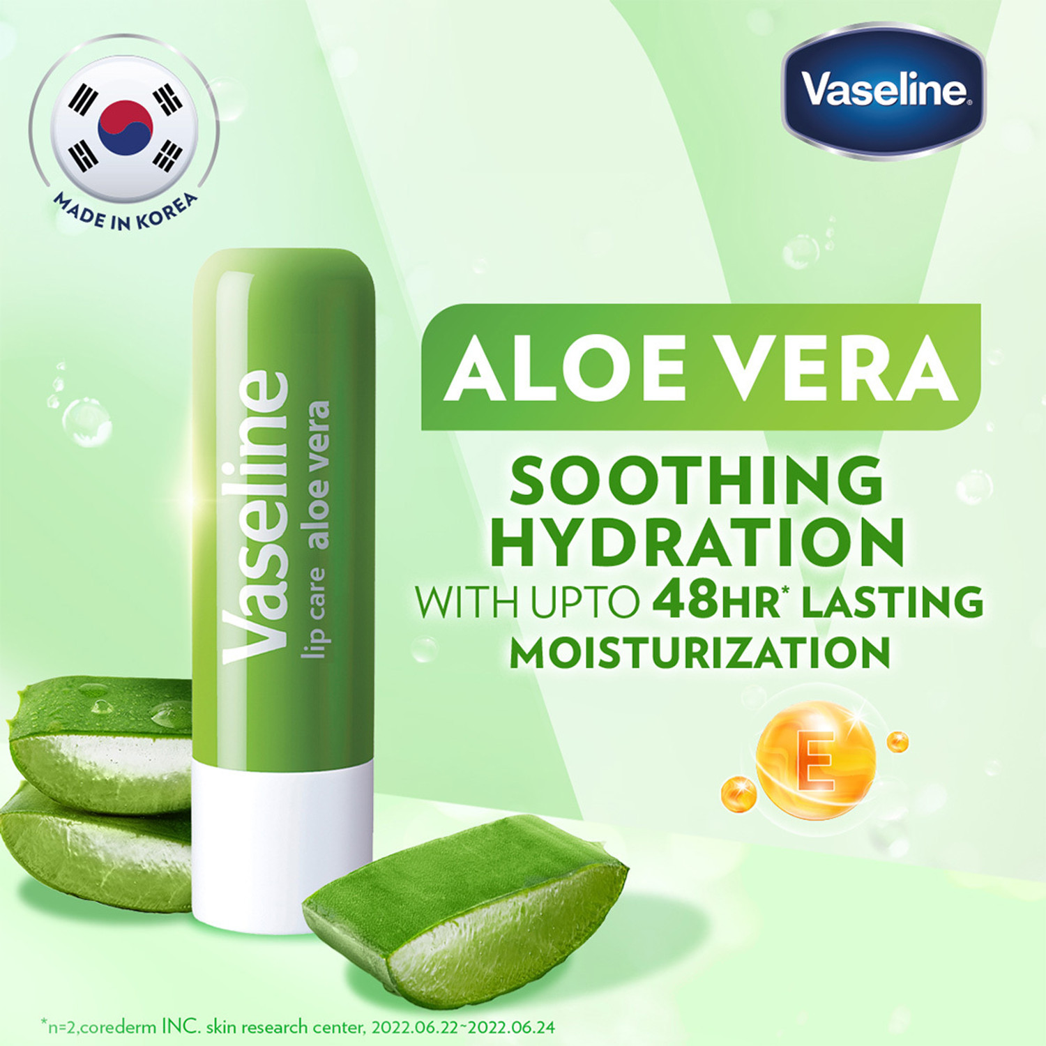 Image of Vaseline Lip Care Aloe Vera Lip Balm Stick Aloe Vera