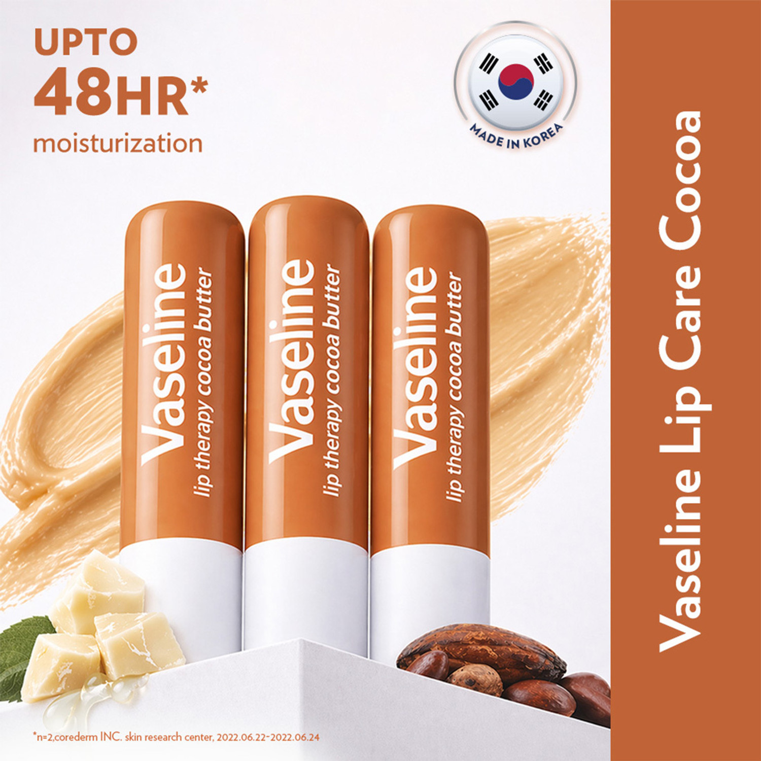 Image of Vaseline Lip Care Cocoa Butter Lip Balm Stick Cocoa