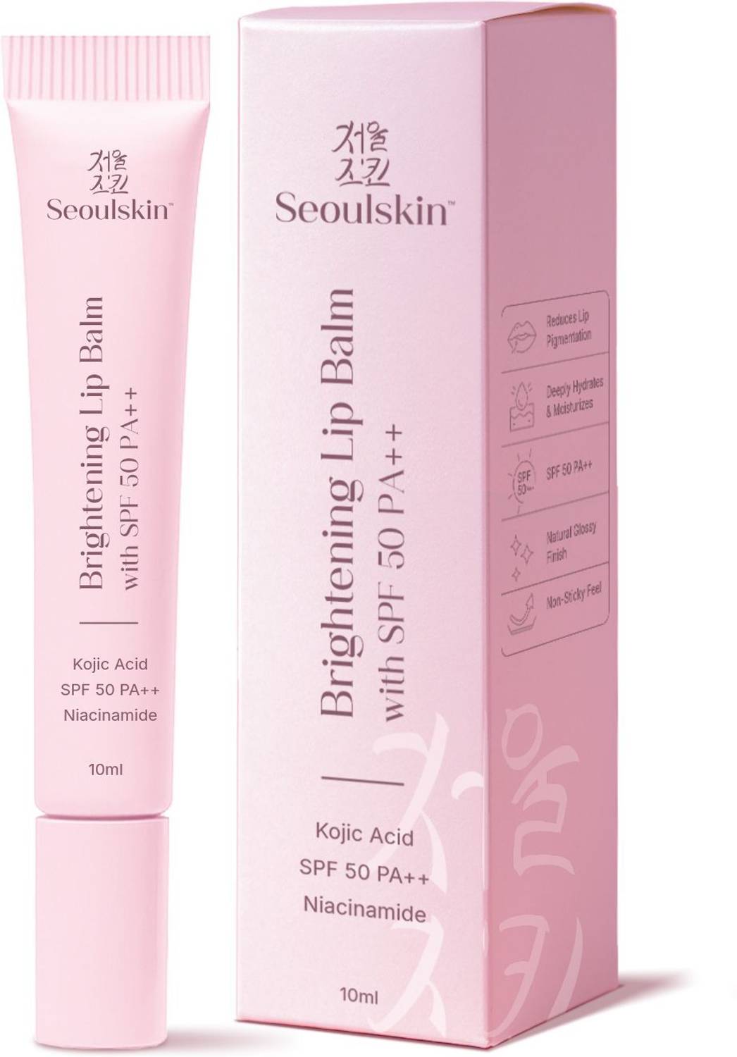 Seoulskin Brightening Lip Balm SPF50 PA++ Kojic Acid & Niacinamid