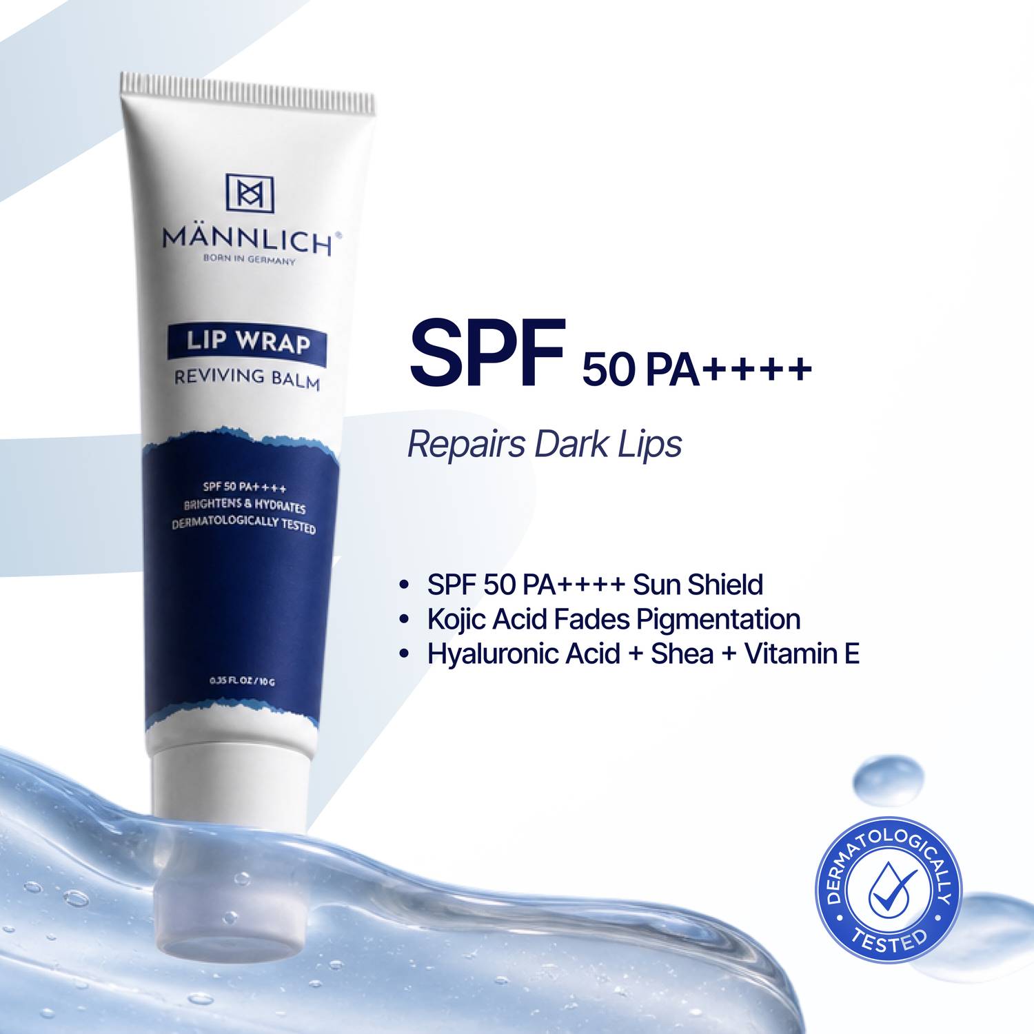 Mannlich Lip Balm for Men SPF 50 - Image 1