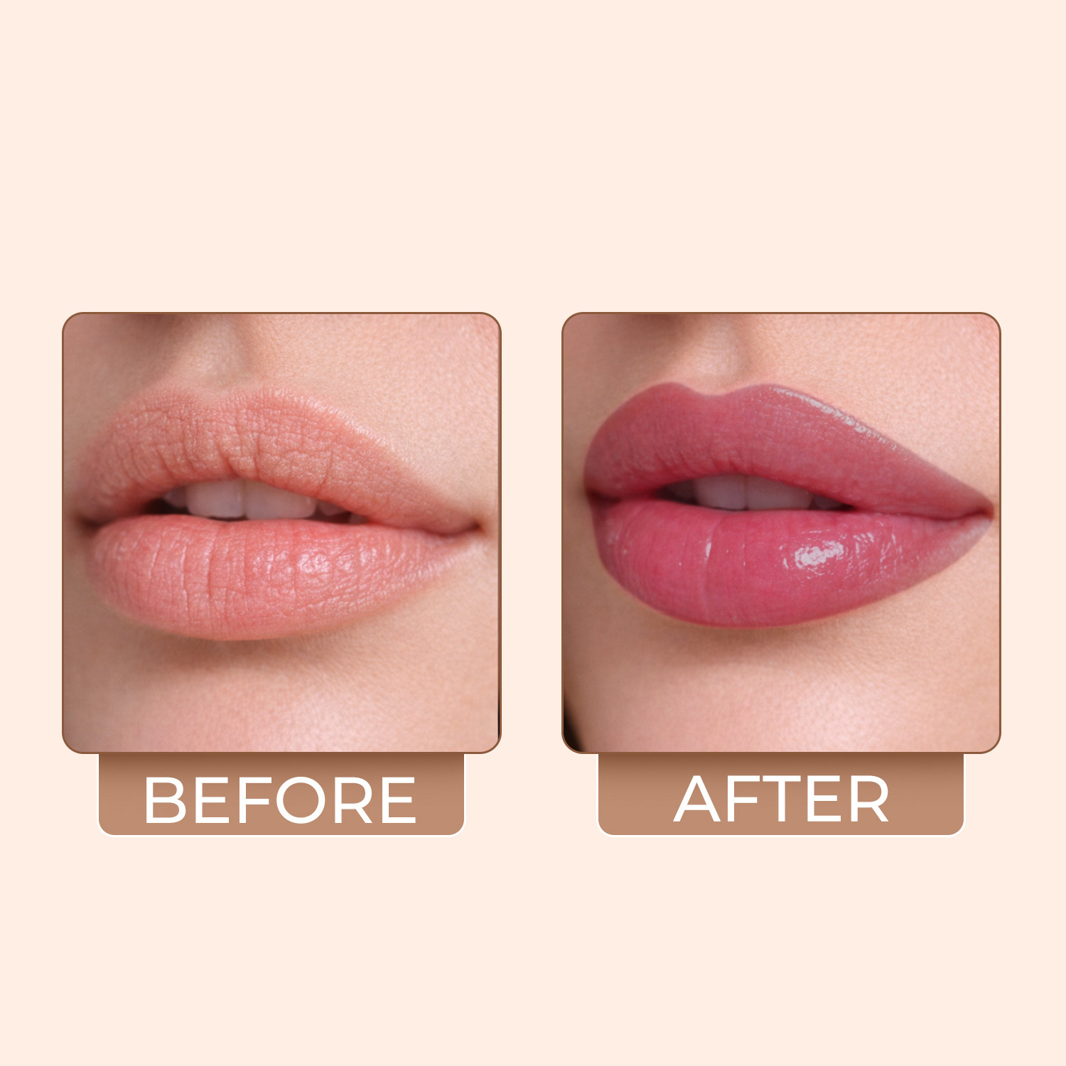 Image of FASHION COLOUR Crave Me Gloss Stick for Non-Sticky, High-Shine Soft Creamy Hydrating Lip Color