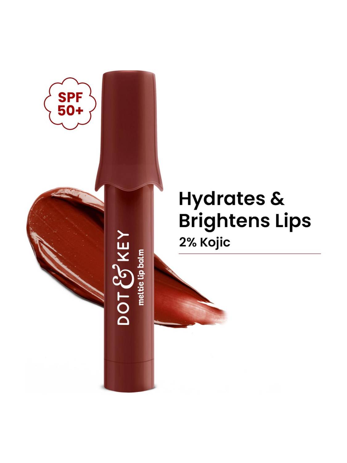 Dot & Key Meltie Lip Balm SPF 50+ Cocoa Creme Chocolate - Image 1