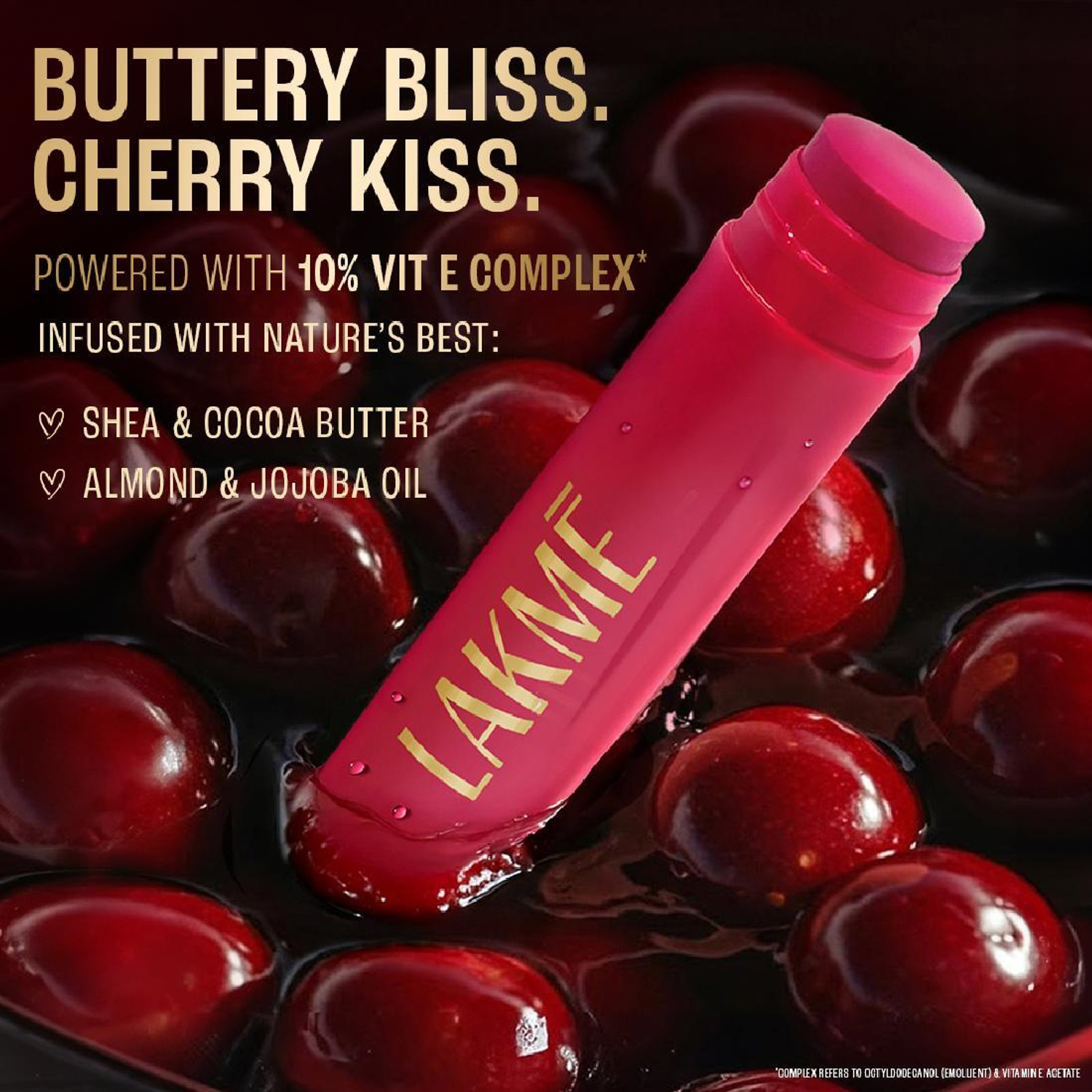Image of Lakme Lip Love SPF 15 Cherry