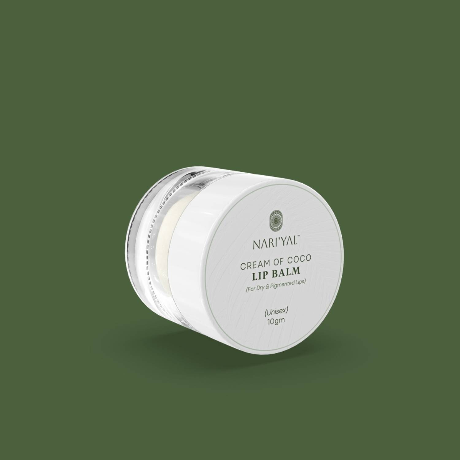 NARIYAL Cream of coco Lip Balm coconut and green apple - Image 1