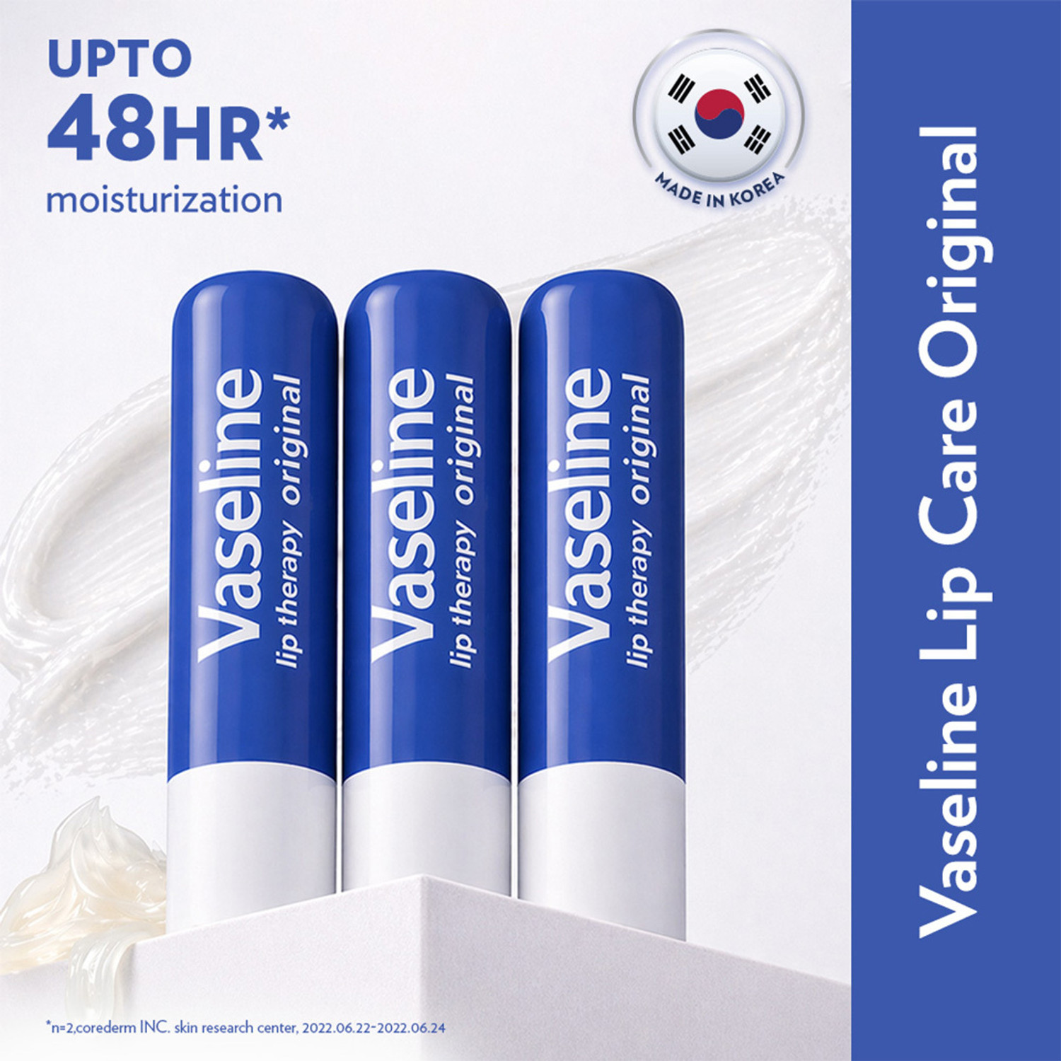 Image of Vaseline Lip Care Original Lip Balm Stick 4.8g Original