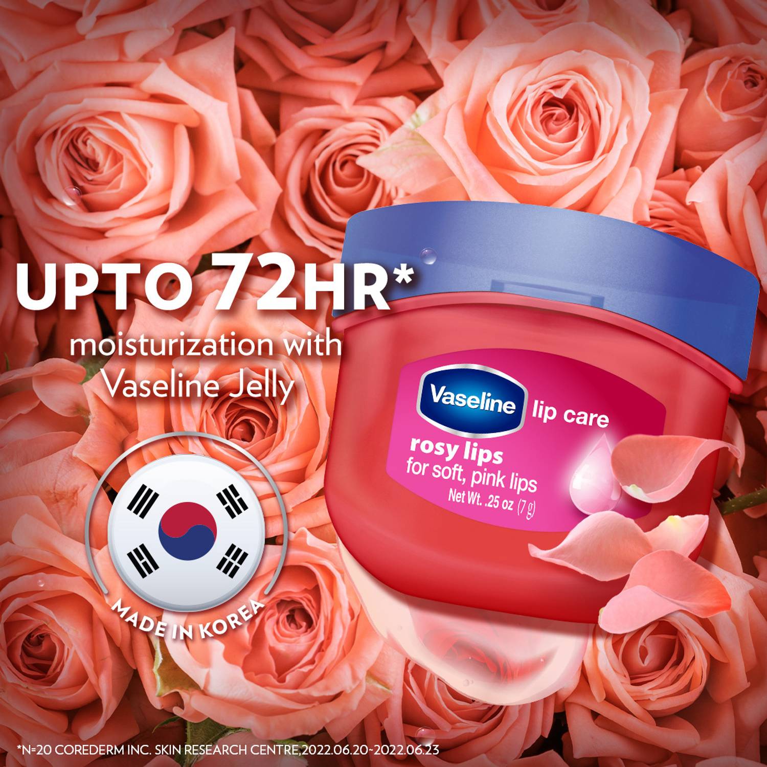Vaseline Rosy Lips Pink Lip Balm - Image 4