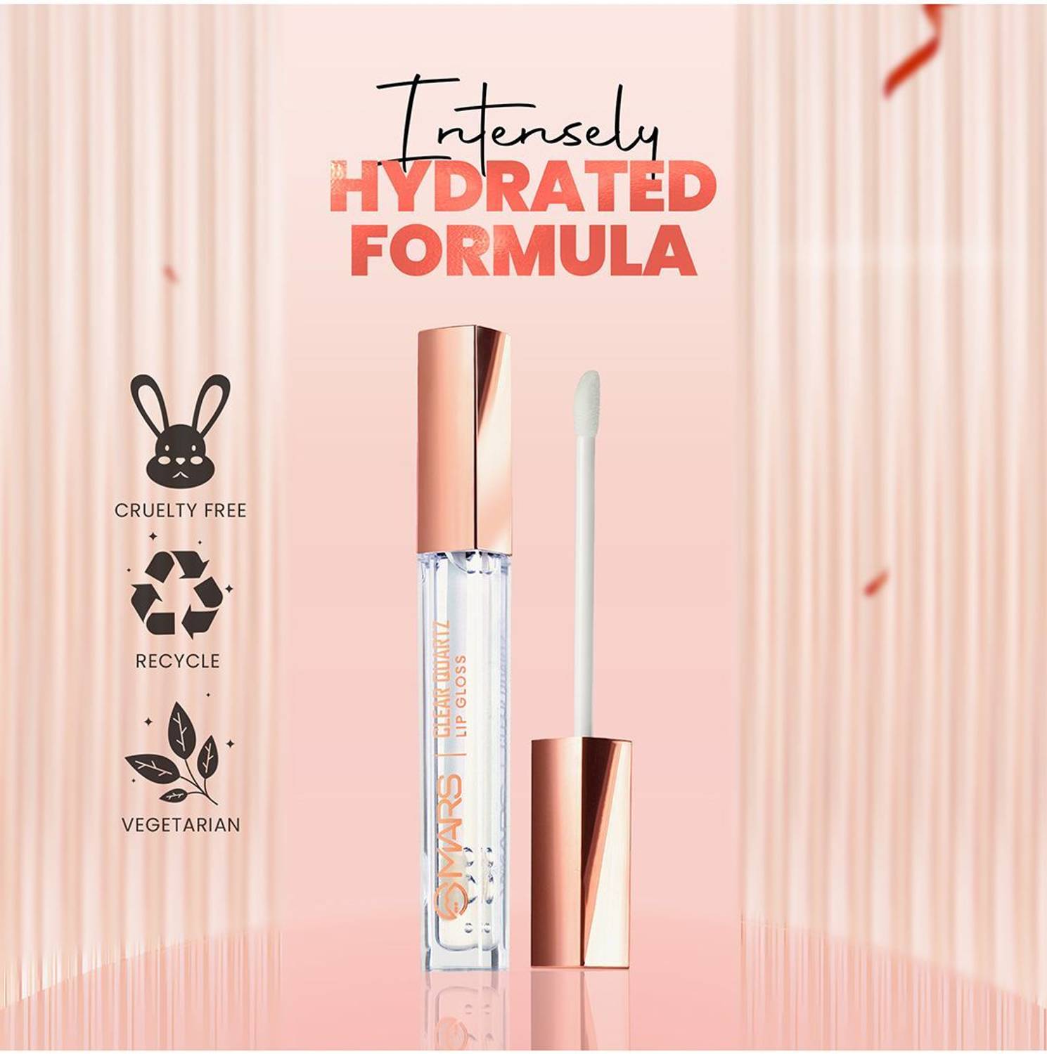MARS Clear Quartz Lip Gloss - Image 5