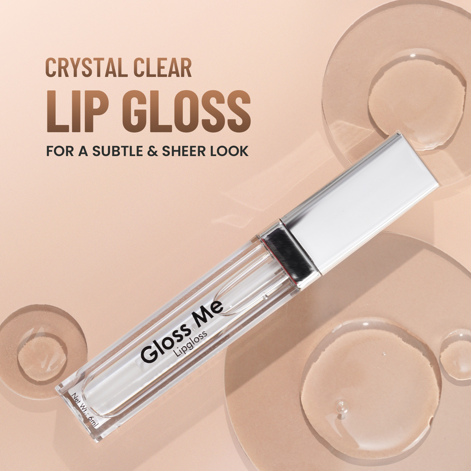 Image of SWISS BEAUTY Gloss Me Lip Gloss | Lightweight | Non Sticky | Jojoba Oil & Glycerine