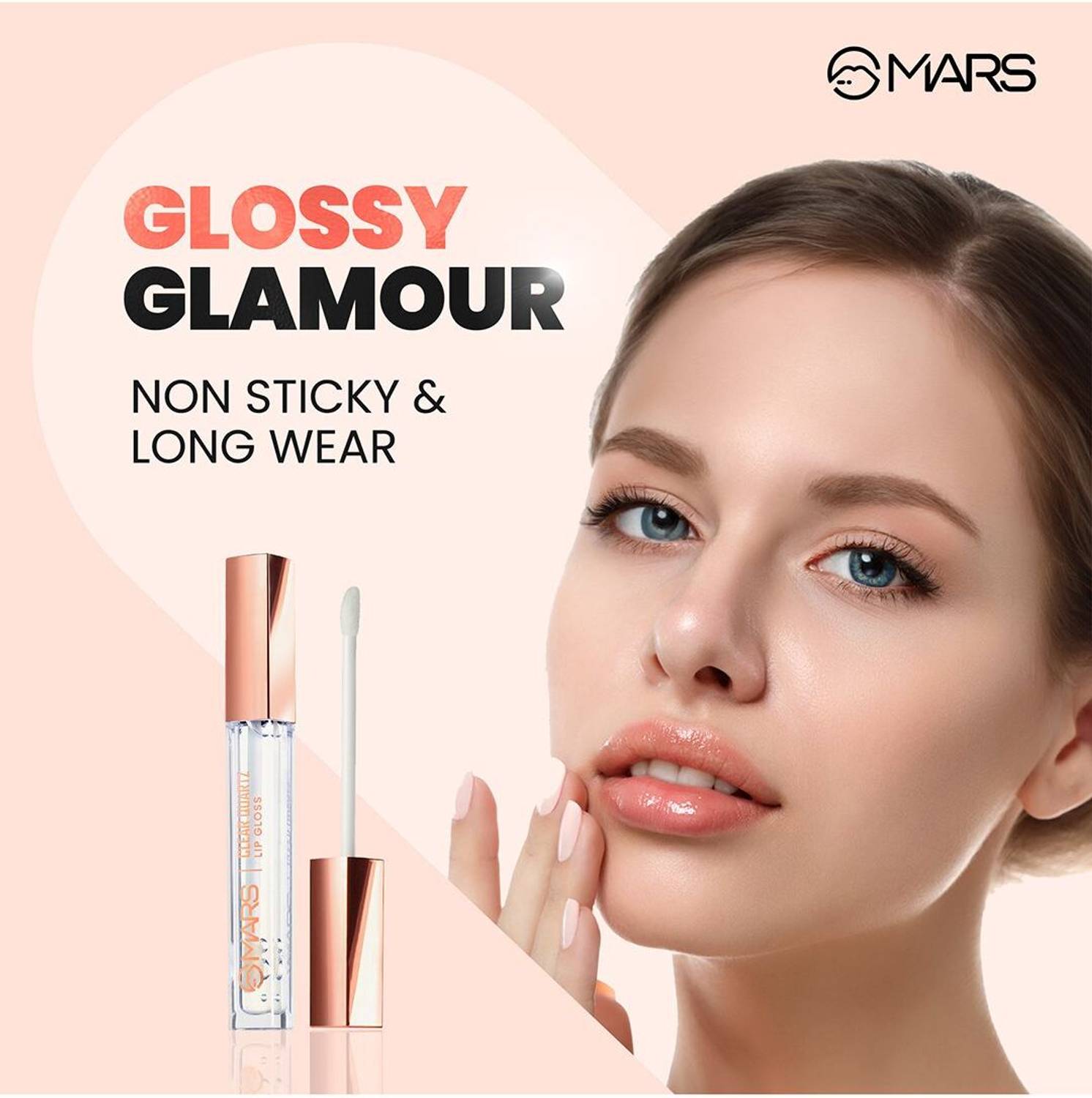 MARS Clear Quartz Lip Gloss - Image 2