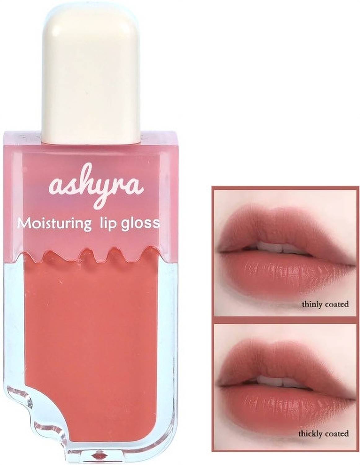 Ashyra Lip Gloss with Hydration Boost – Smooth & Non-Sticky (Pack of 1)