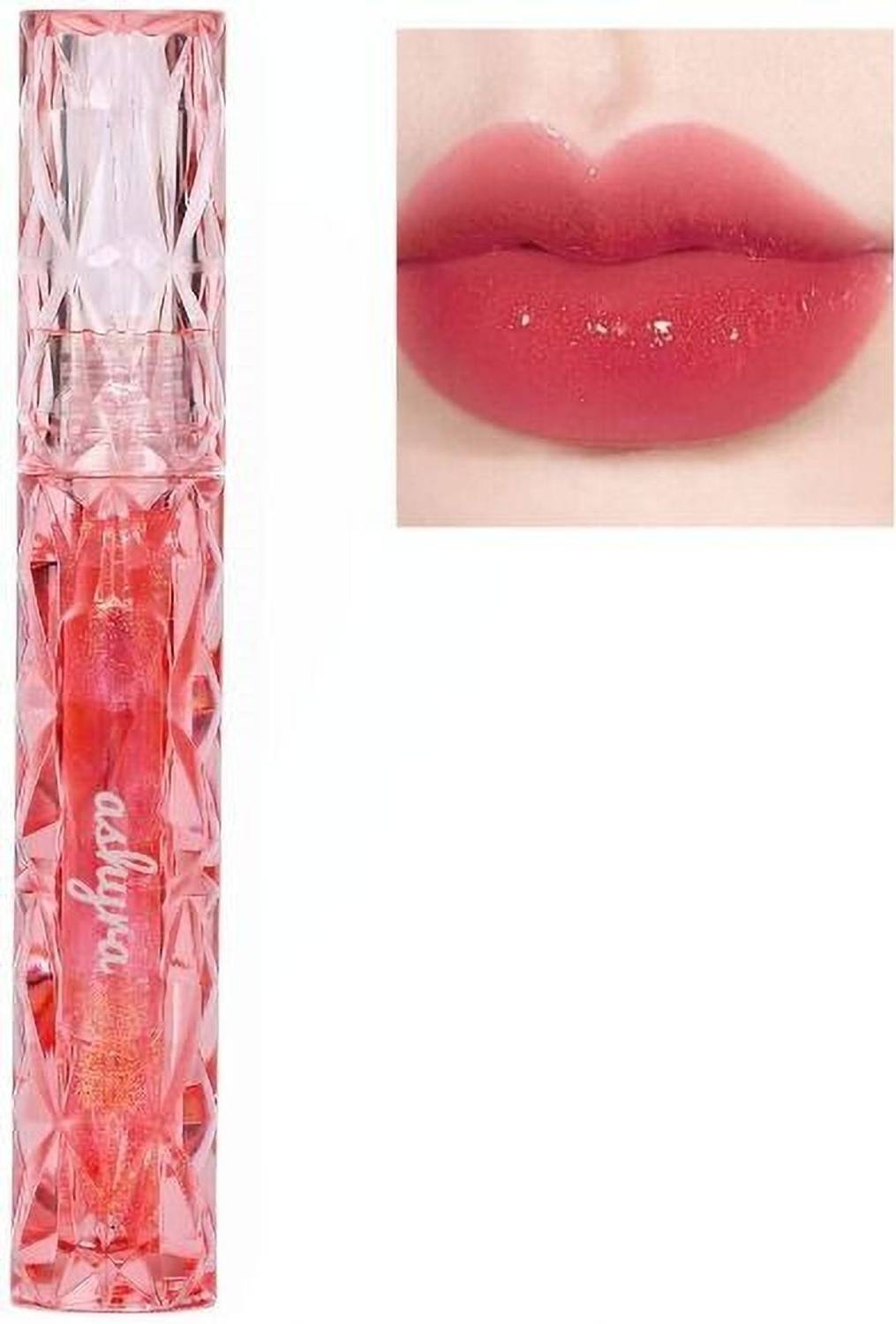 Ashyra Diamond Cut Lip Oil – Rose Gold Gloss & Shine (Pack of 1)