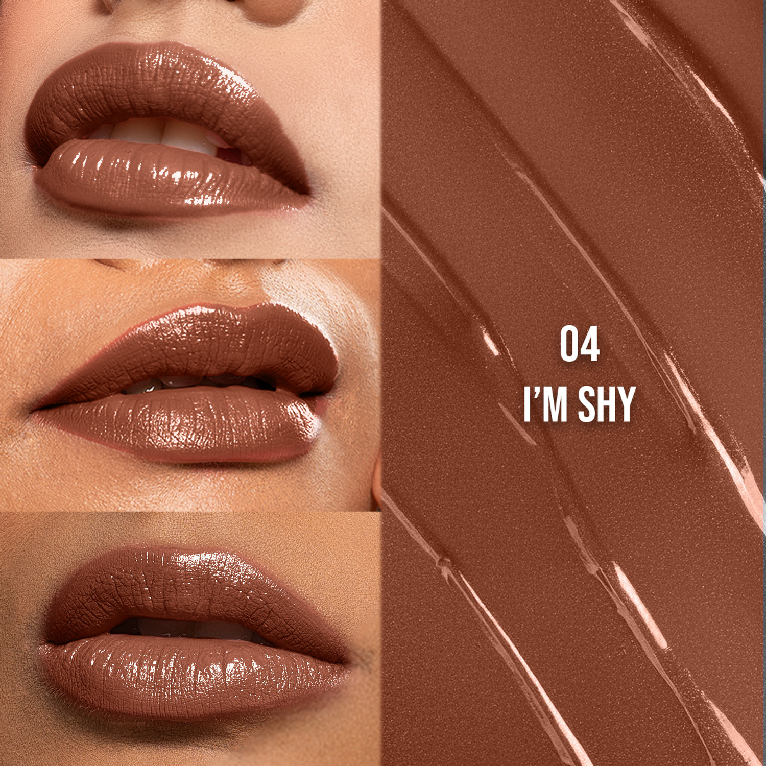 Image of Staze 9to9 Gloss Lock 2-in-1 Liquid Lipstick | 04 I'm Shy (7 g, 04 Im Shy)