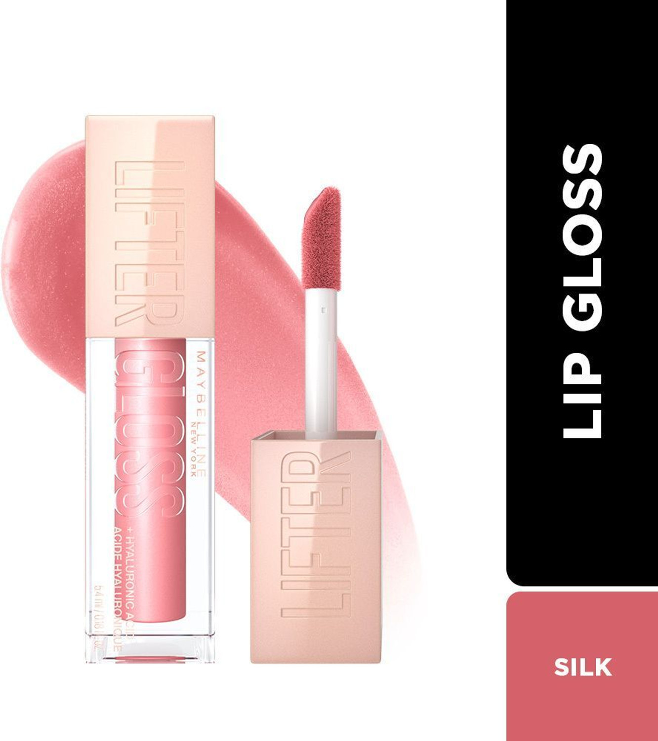 Image of MAYBELLINE NEW YORK Lifter Gloss, Hydrating Lip Gloss, Silk