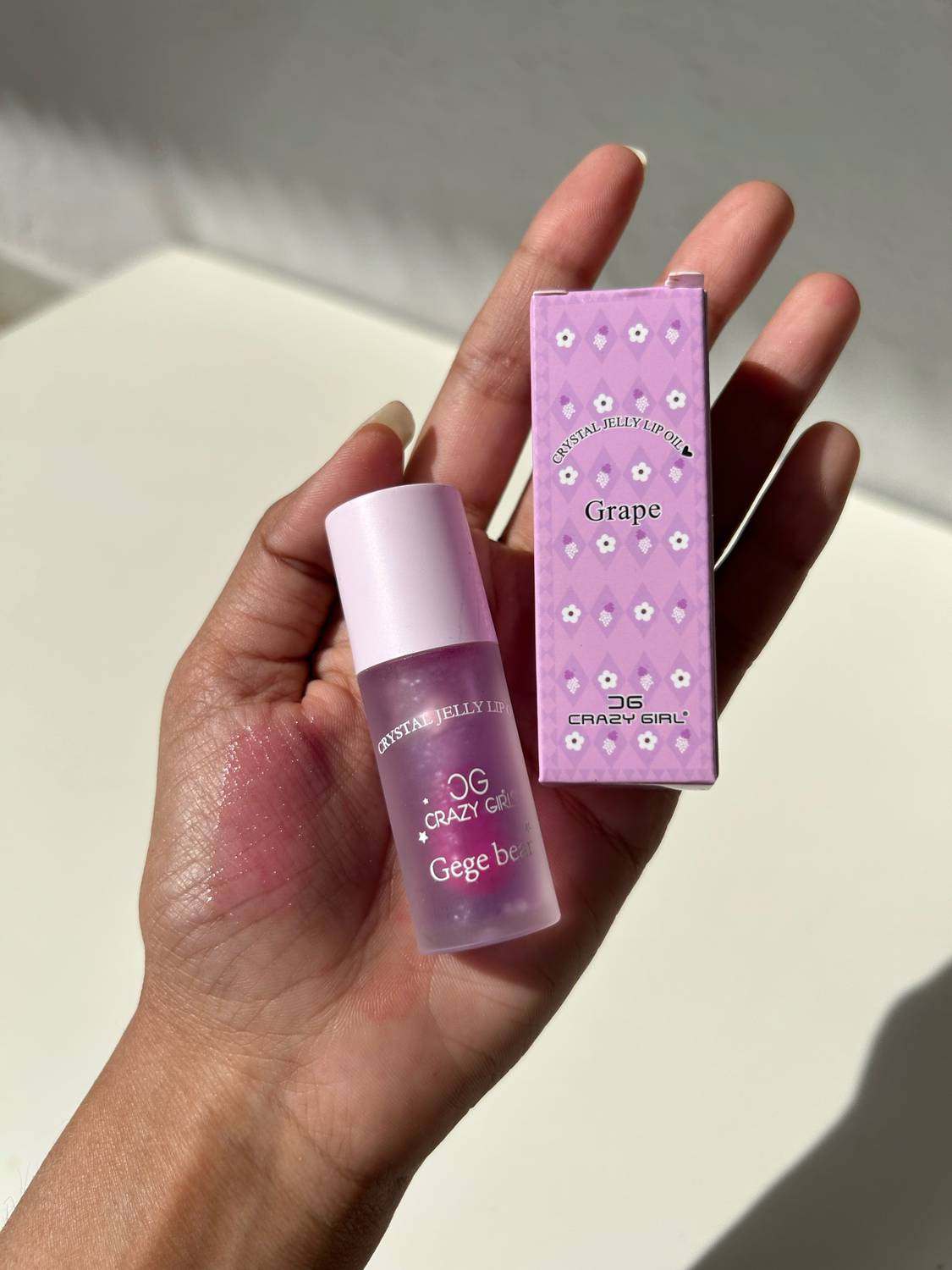 Bajajbeautyshop Crystal jelly lip oil pack of 1 random