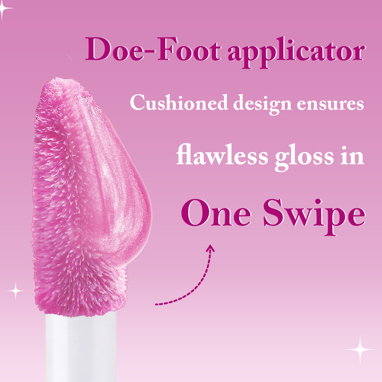 Image of Glam21 Gloss Pout Shimmer Lip Gloss Non-sticky High Glossy Shine Soft & Hydrating Lips