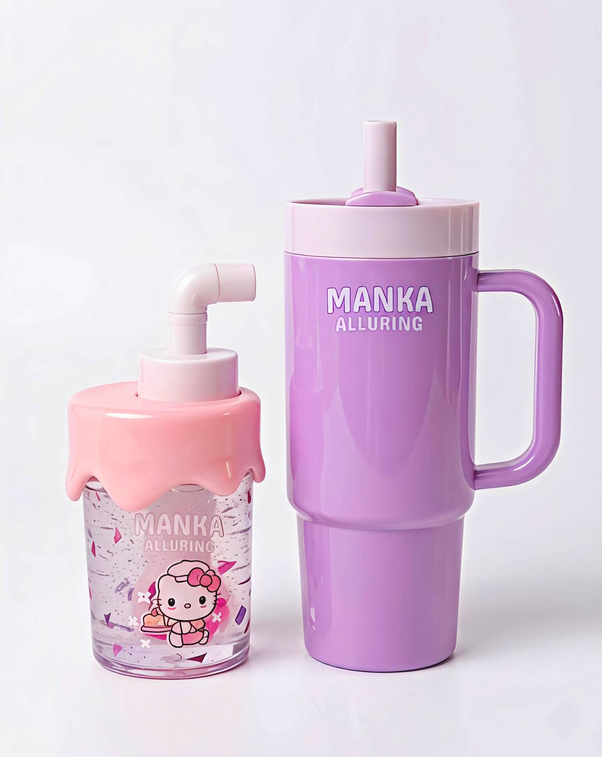 Manka Alluring Sipper Lip Oil & Tumbler Lip Balm, Pack of 2 - Image 5
