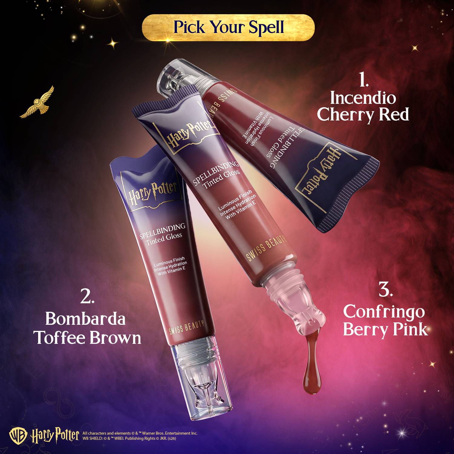 SWISS BEAUTY Harry Potter Tinted Gloss - Image 4