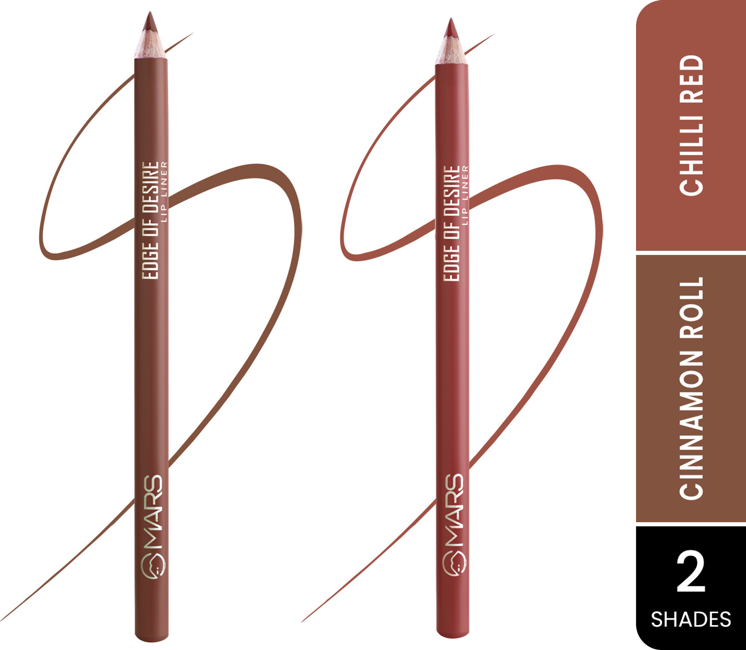 Image of MARS Matte Lip Liner | Smooth Application, Long Lasting & Travel friendly Lip Pencil