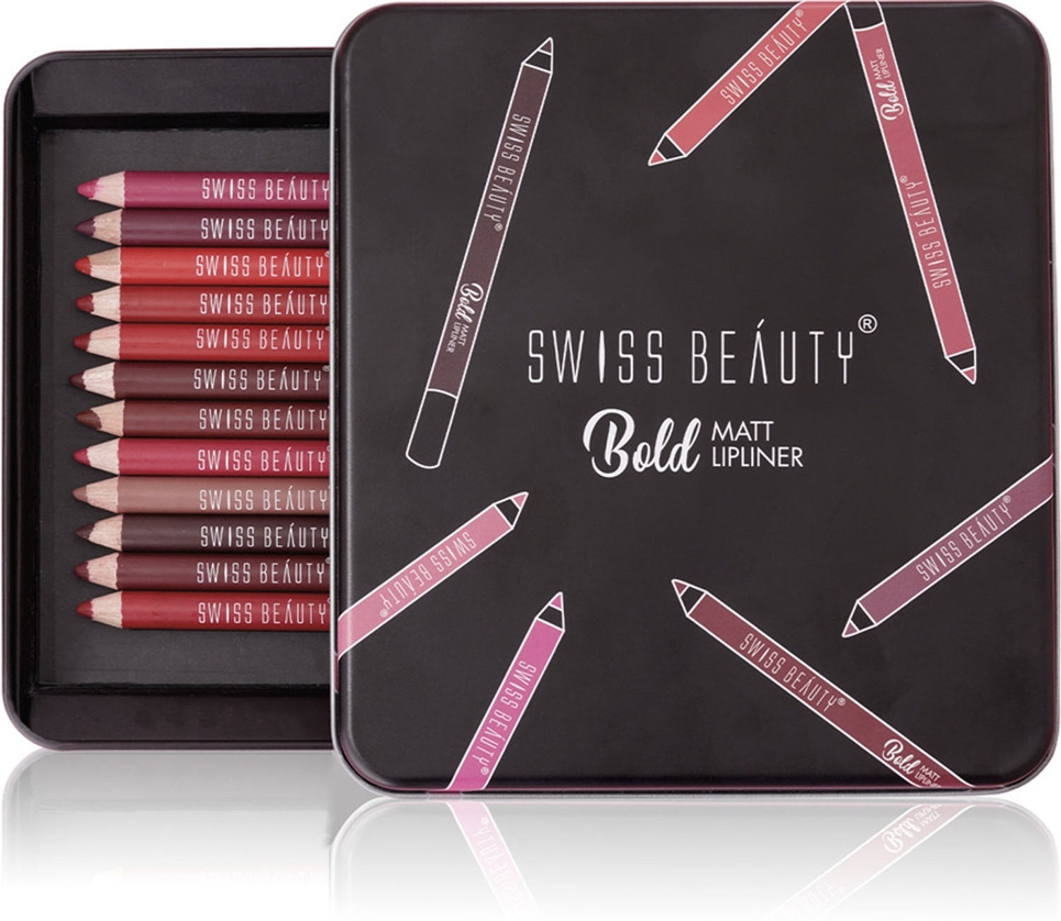 Image of SWISS BEAUTY Bold Matte Lipliner Pencil 1.6g