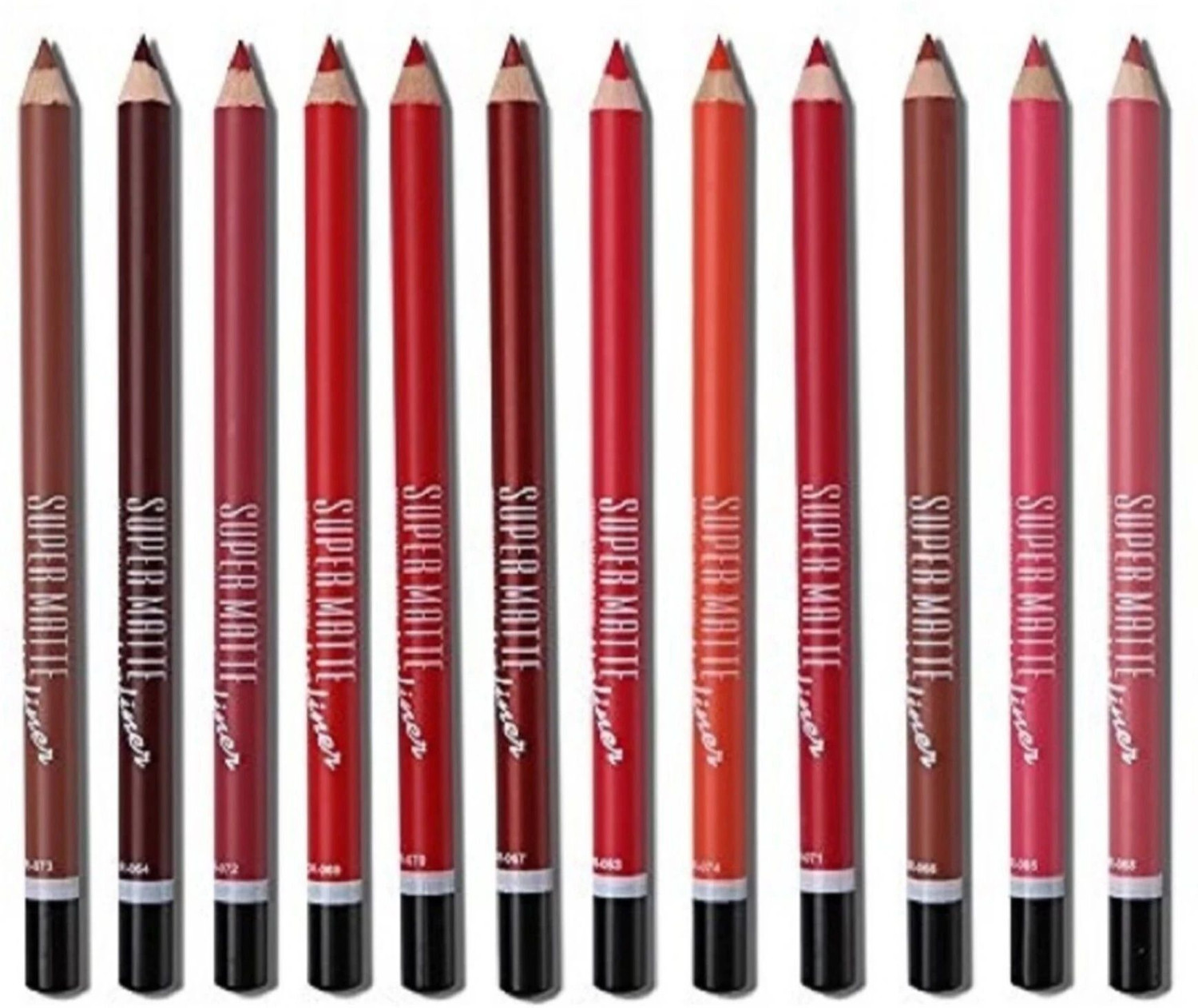 Image of Marie Huda Super Matt lip liner 12 different shades