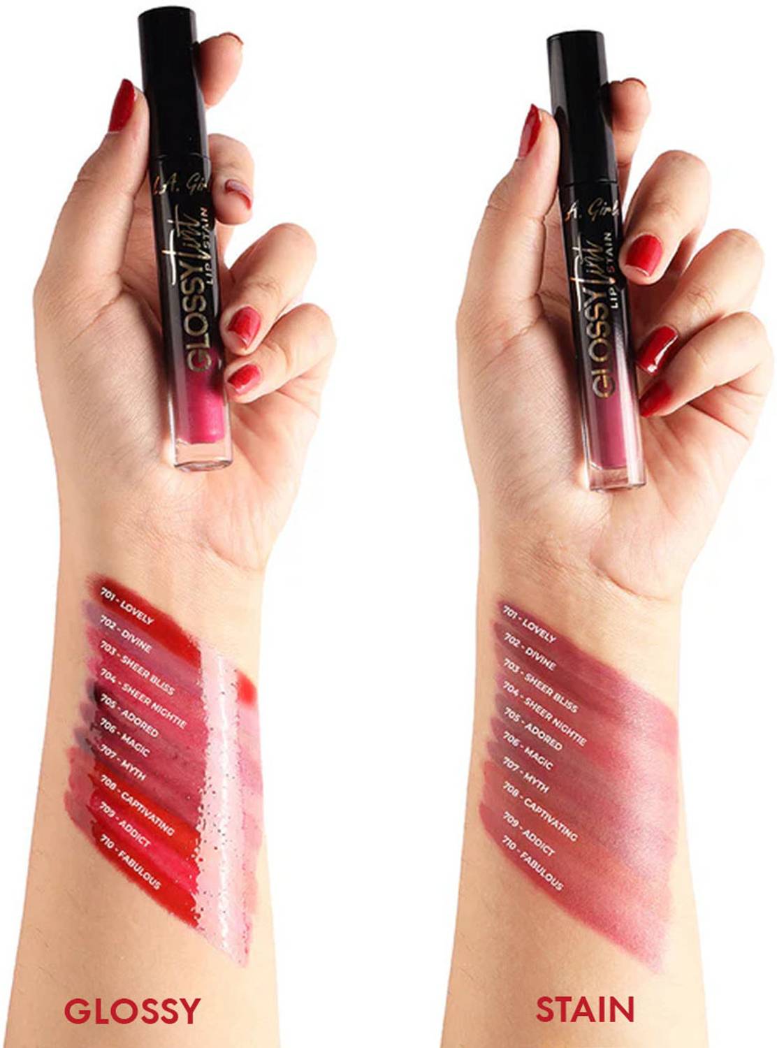 L.A. Girl Glossy Tint Lip Stain - Image 4