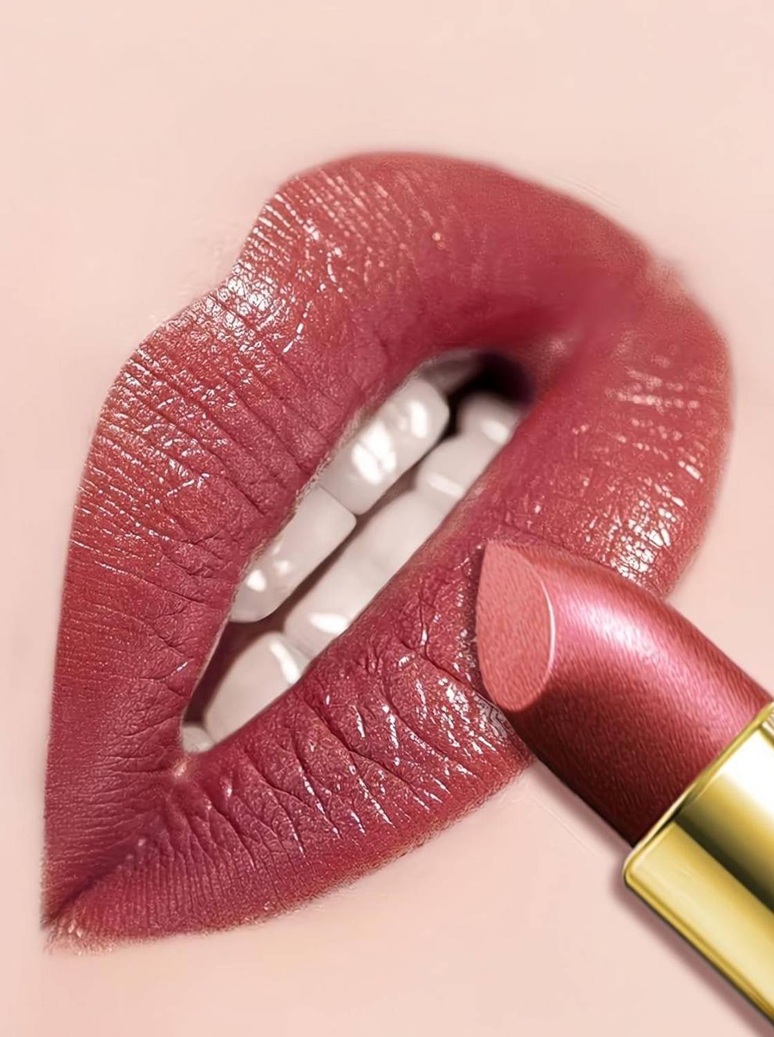 AFARAXIA High Pigmented Long Lasting Shimmer Metallic Lipstick, Lip Stain