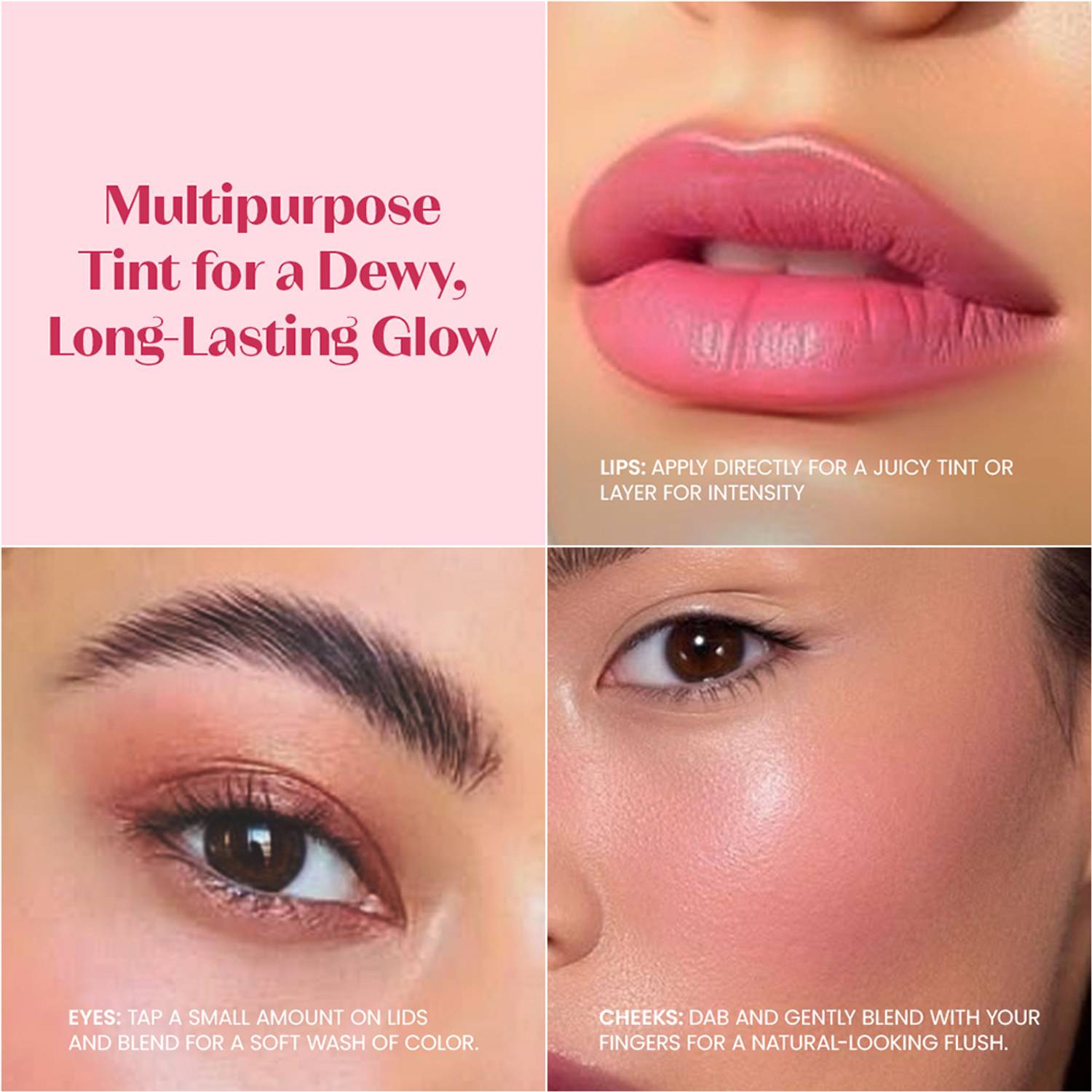 Etude Dear Darling Water Gel Lip and Cheek Tint - 02 Cherry Ade 9g - Image 3