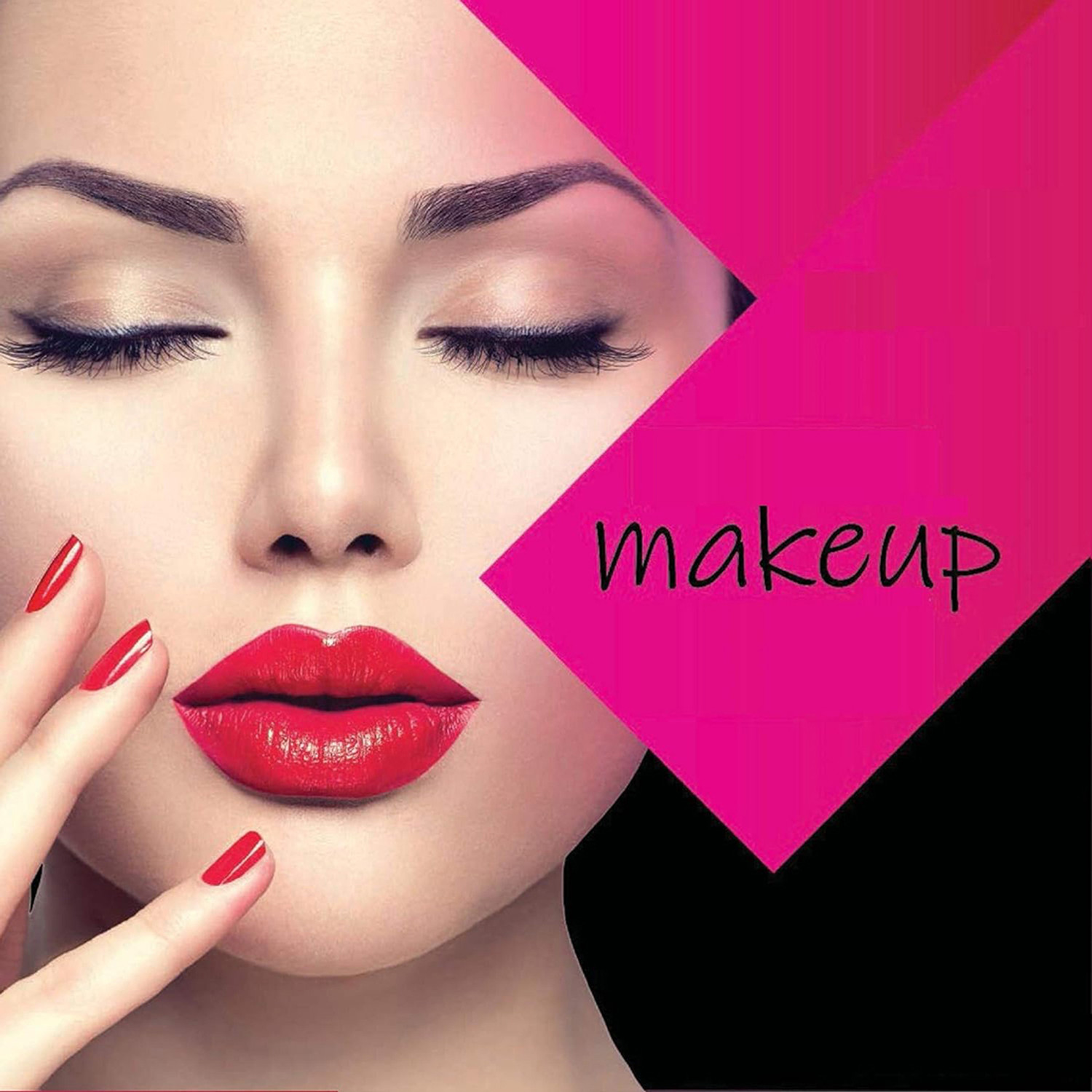 Image of ads 39 Colors makeup kit & Lipstick (pink, 4.2 g )