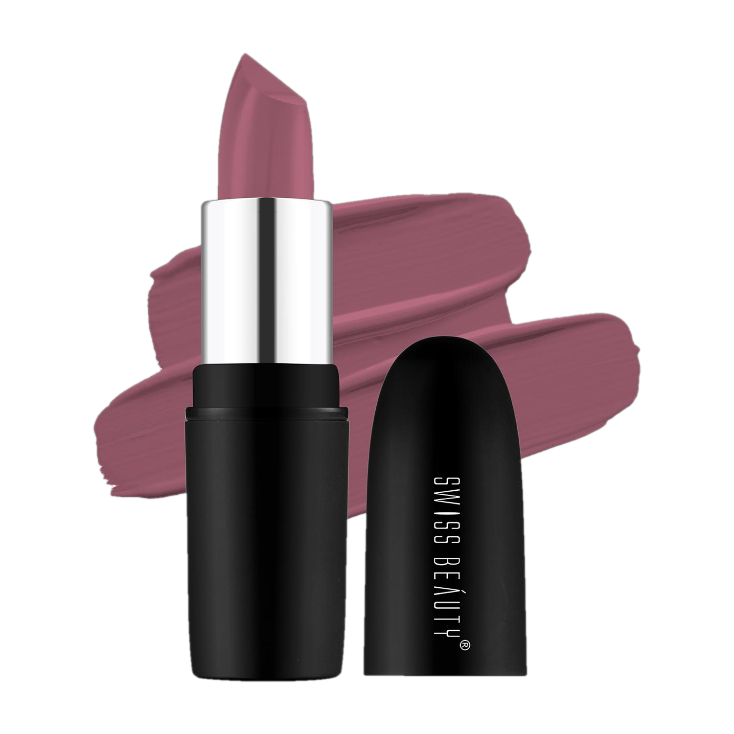 SWISS BEAUTY Pure Matte Creamy Lipstick | Non Drying Pigmented | Smooth Long Lasting