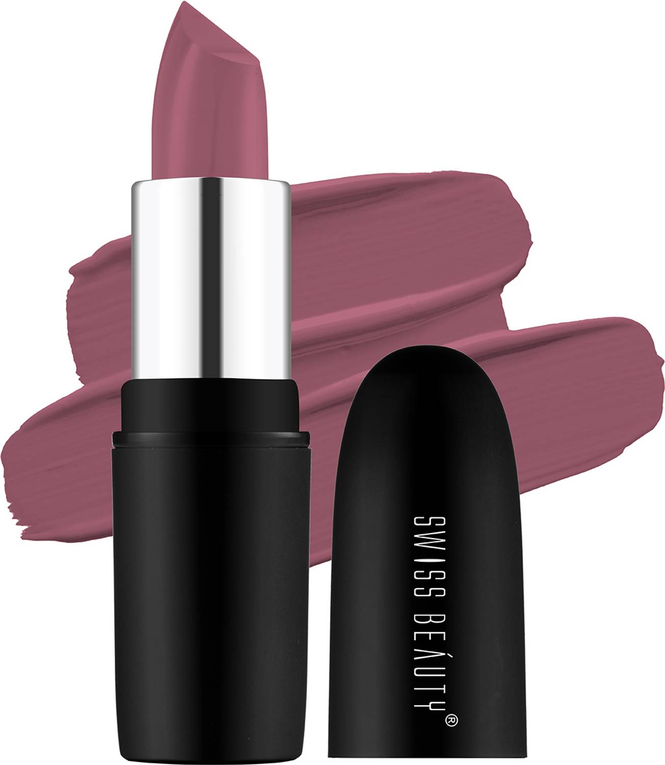 SWISS BEAUTY Pure Matte Creamy Lipstick | Non Drying Pigmented | Smooth Long Lasting