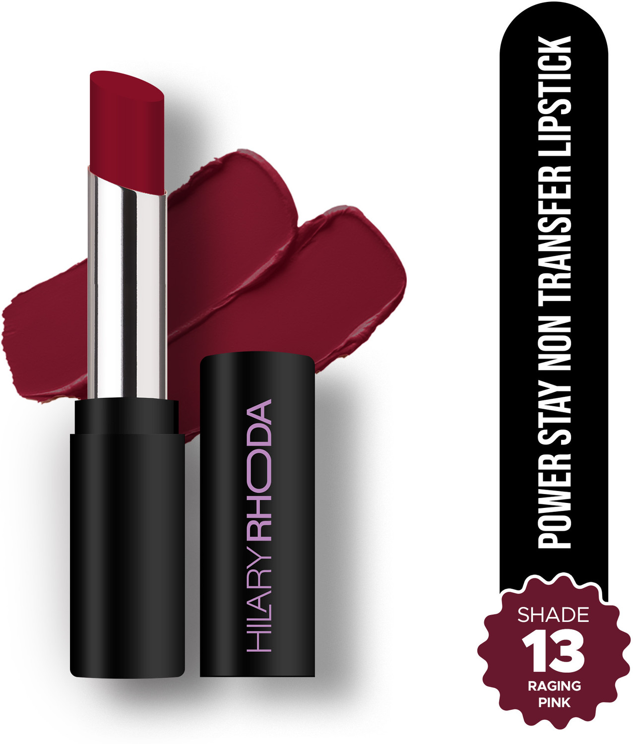 Image of Hilary Rhoda Power Stay Non Transfer Lipstick | Infused with Vitamin E & Shea Butter