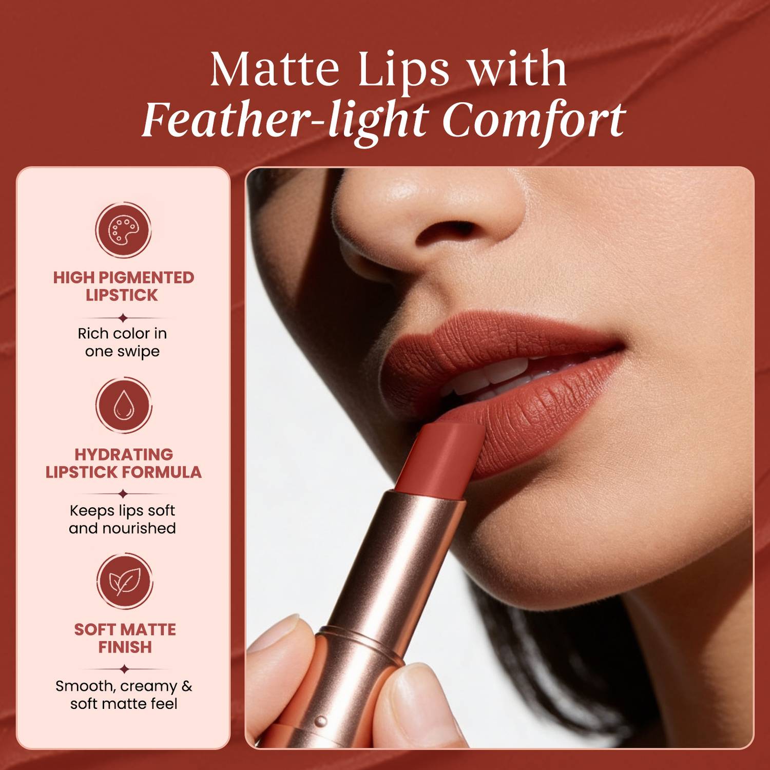 MARS Ultra Pigmented Creamy Matte Lipstick - Image 3