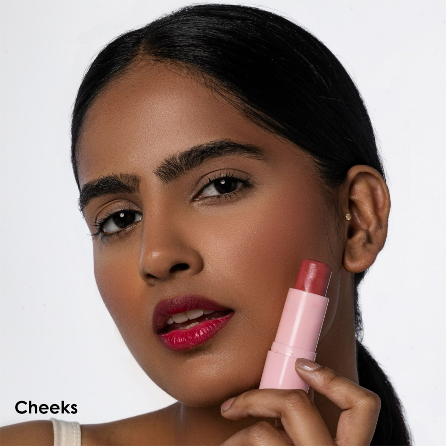 Image of BLUE HEAVEN Kiss & Blush, Lip and Cheek Roasted berry