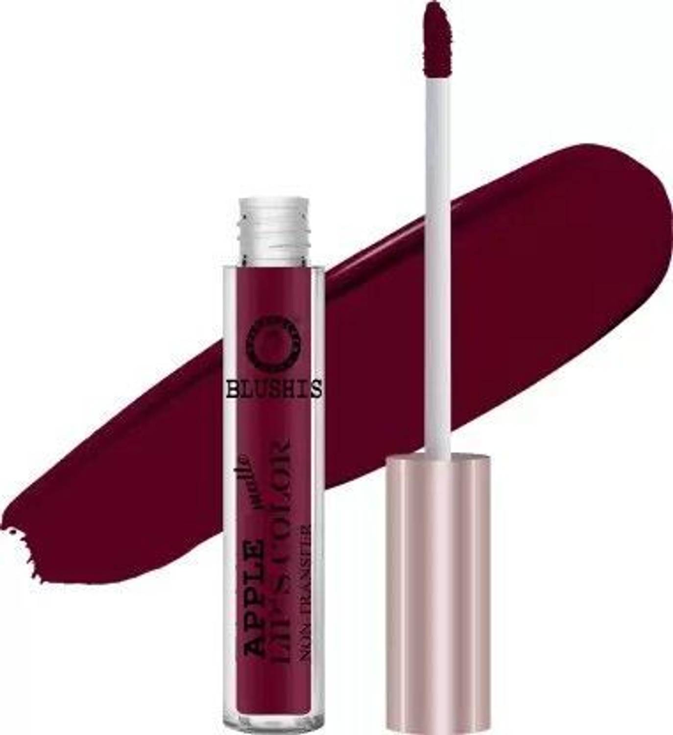 BLUSHIS Apple Matte Lips Color Water Proof Non Transfer Liquid