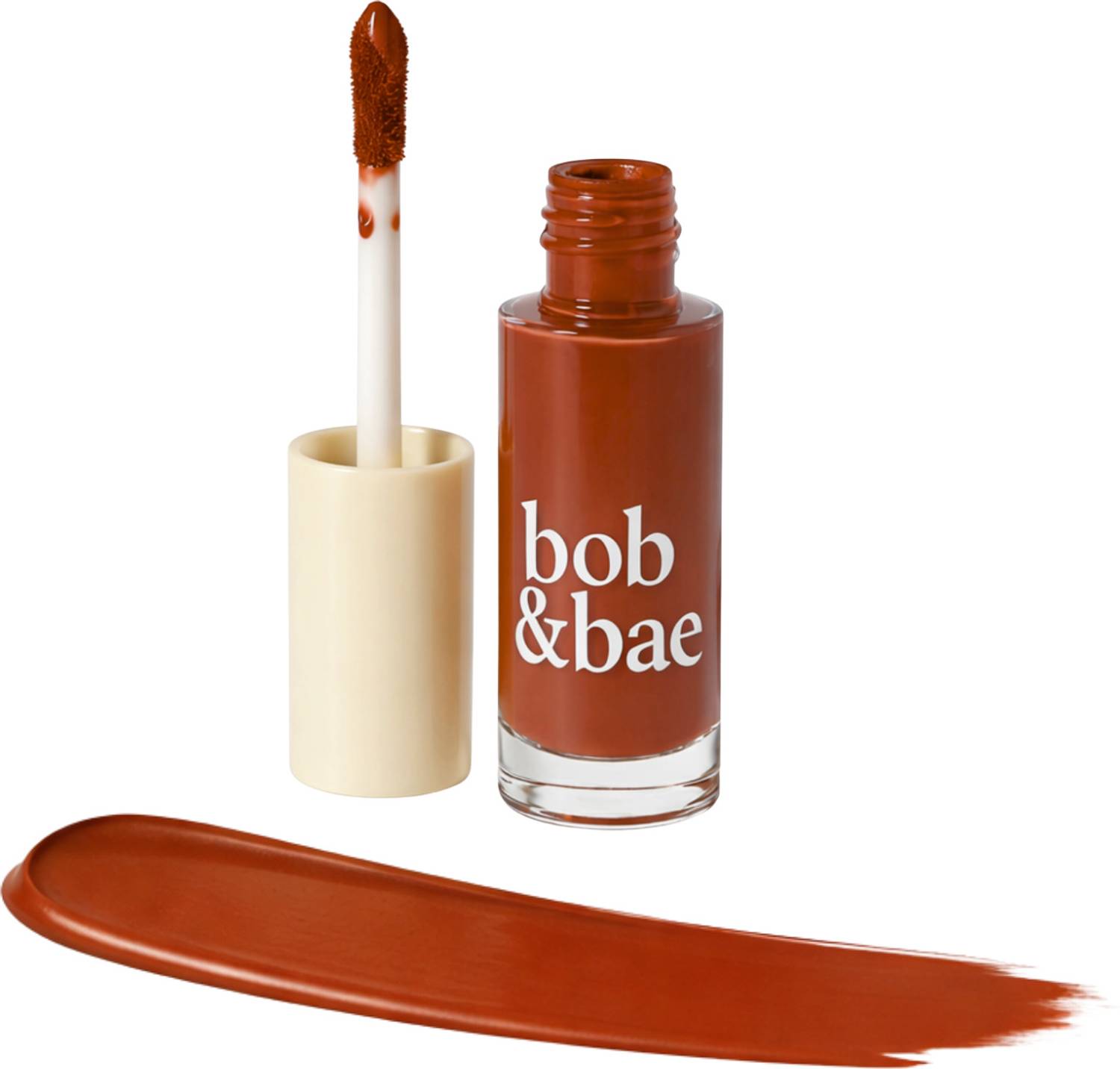 bob and bae Semi-Matte Liquid Lipstick with SPF 32, Hyaluronic & Kojic Acid, Long-Lasting