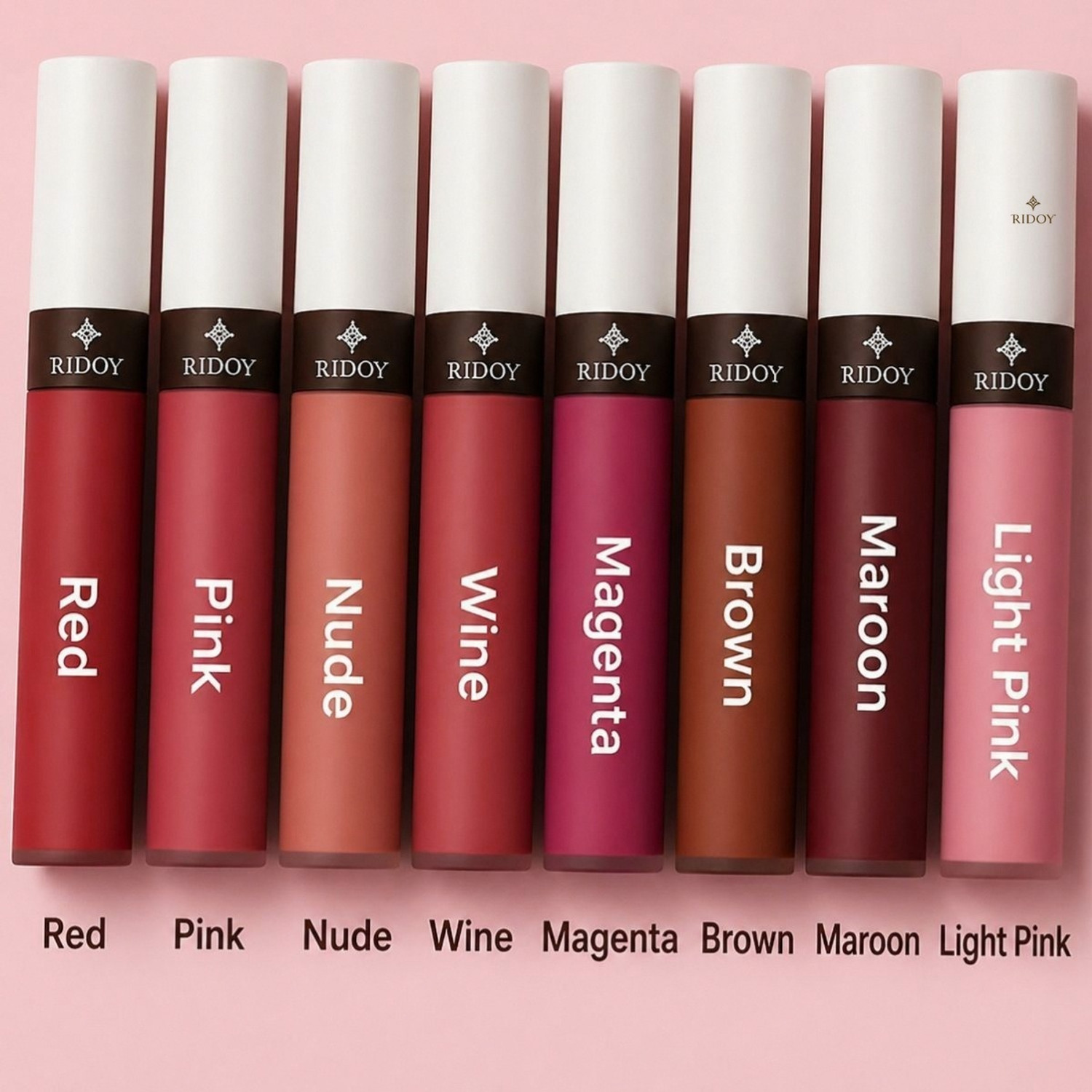 Image of Ridoy liquid matte lipstick combo | Signature Waterproof Lipstick Edition for