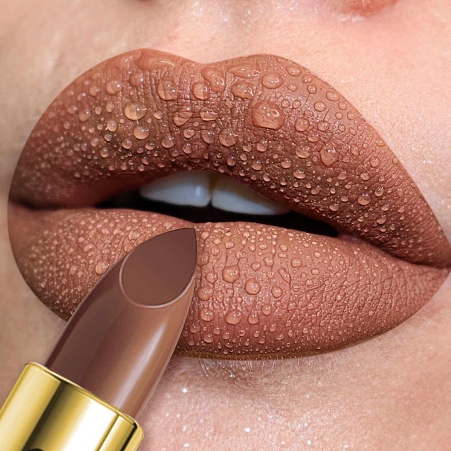 Image of Rudvya NEW 2 IN ONE MATTE DUAL SHADE LIPSTIC BROWN