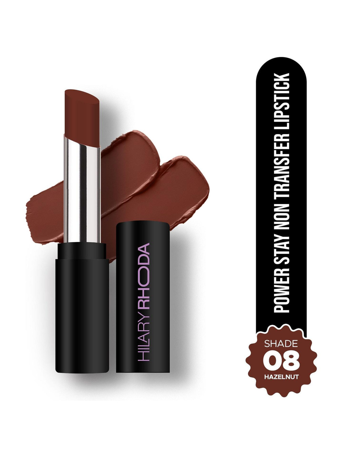 Image of Hilary Rhoda Power Stay Non Transfer Lipstick | Infused with Vitamin E & Shea Butter |