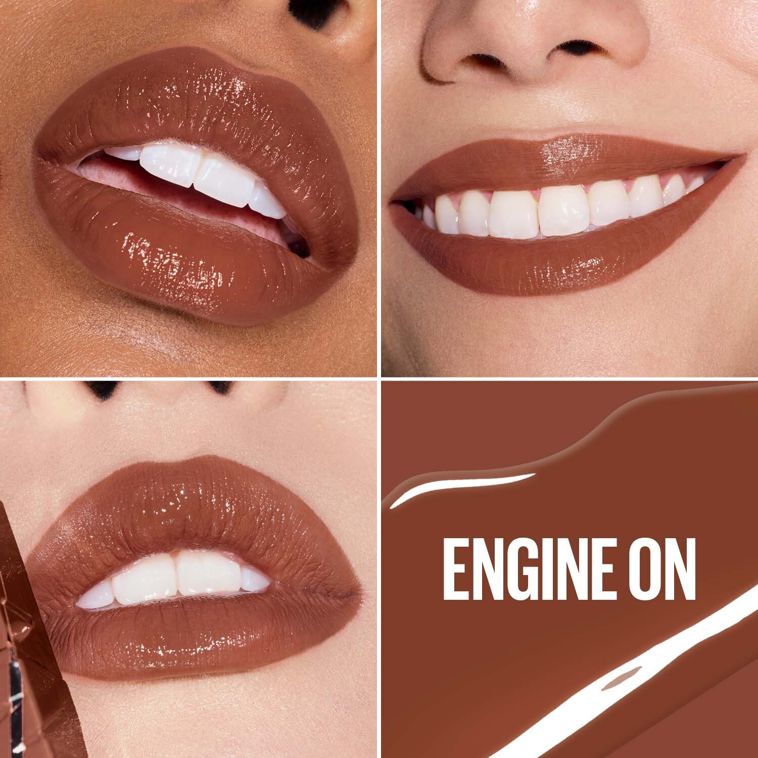 Image of MAYBELLINE NEW YORK Super Stay Vinyl Ink High Shine Racing Liquid Lipstick - Engine On