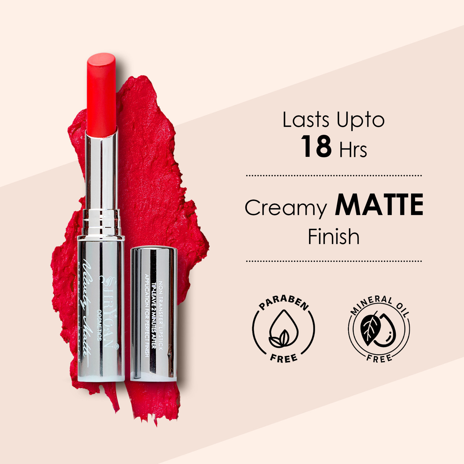 Image of Shryoan Non Transferable Matte Finish Premium Lipstick