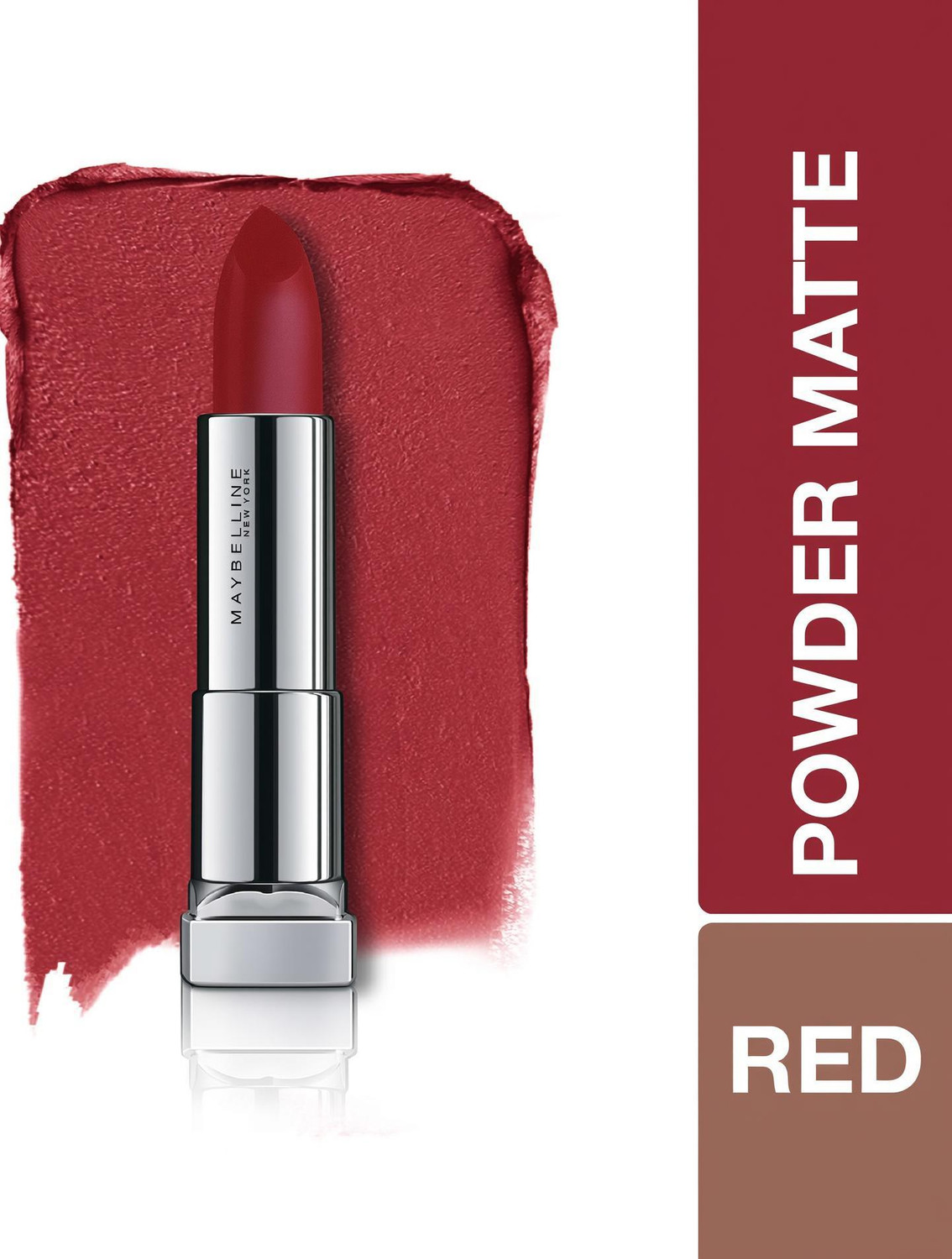 Image of MAYBELLINE NEW YORK Color Sensational Creamy Matte Lipstick (Cherry Chic, 3.9 g)
