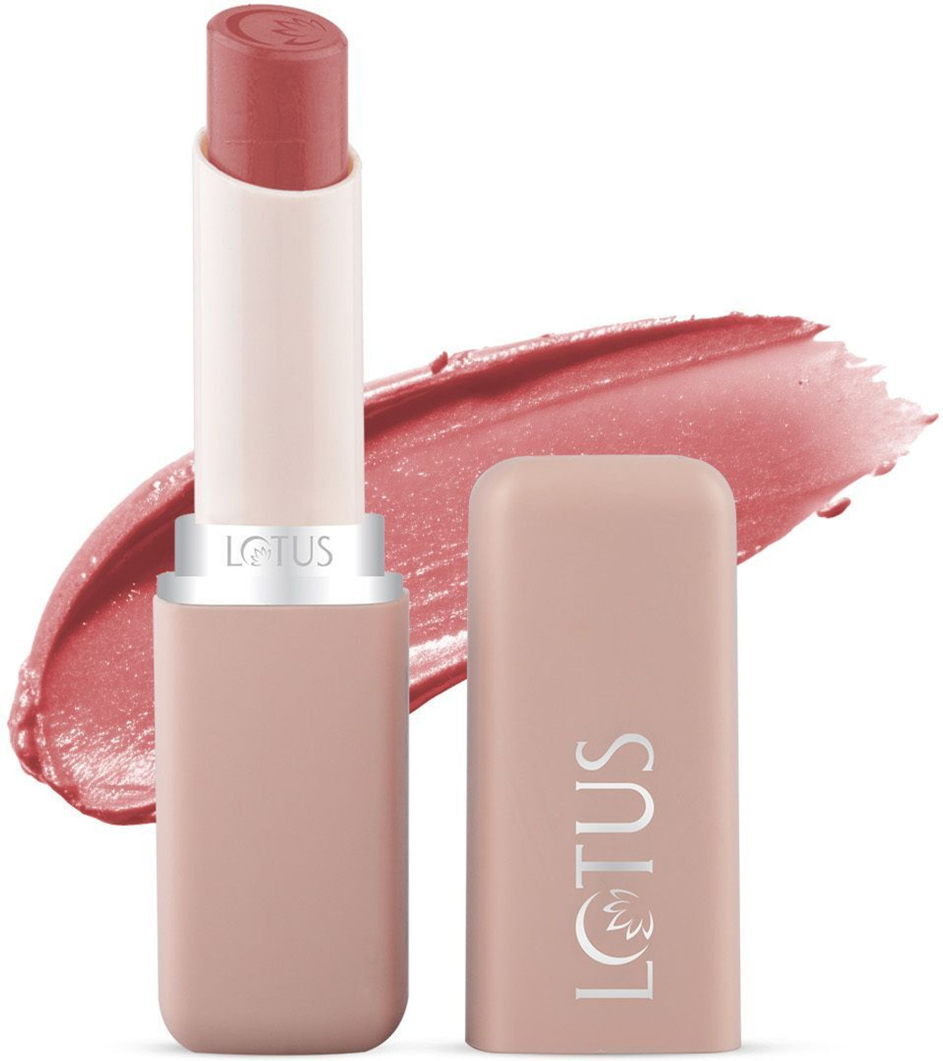 Image of LOTUS MAKE - UP Color X Matte Lipstick Hazel-26, Long-Lasting, Bold , Highly Pigmented