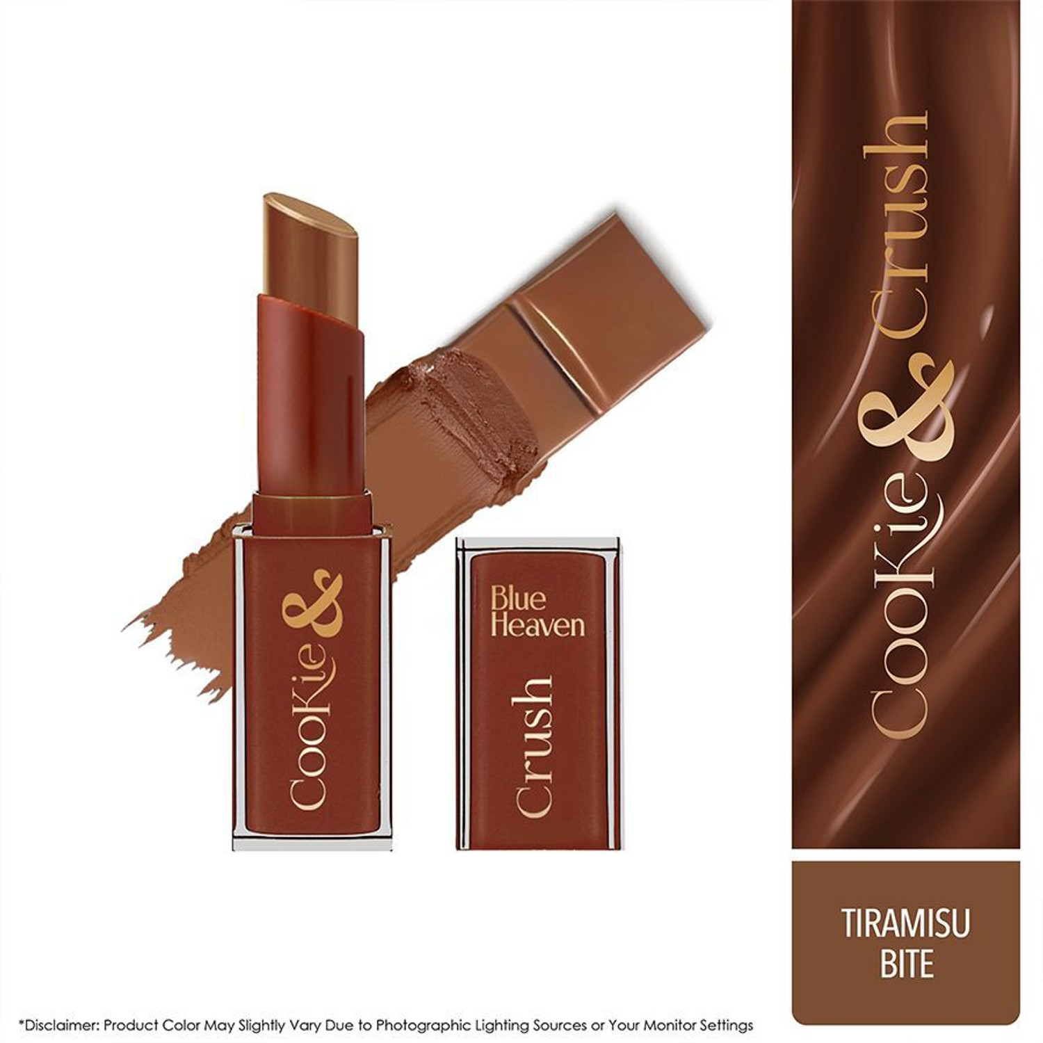 Image of BLUE HEAVEN Cookie&Crush Lipstick 3.4G Tiramisu Bite