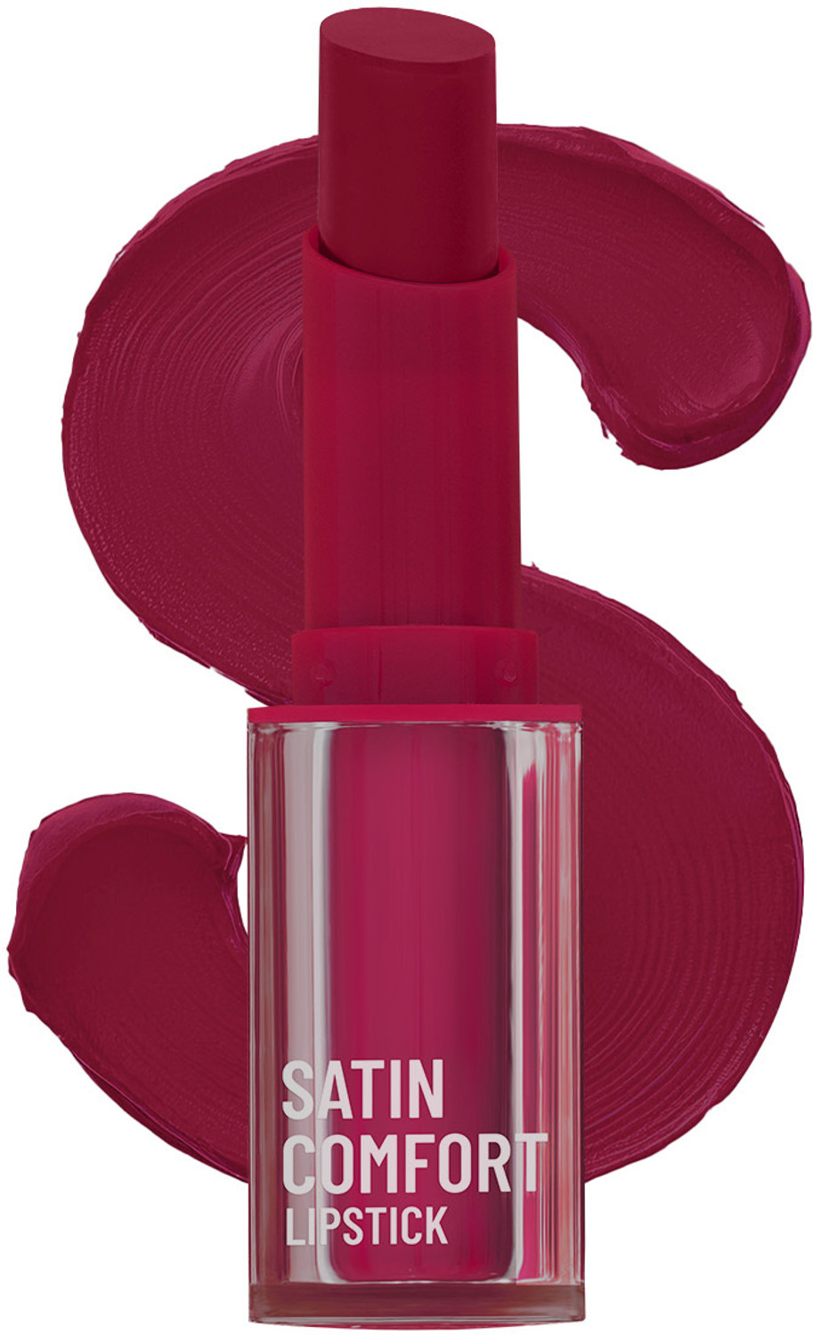 Image of SWISS BEAUTY Satin Comfort Lipstick | Ultra Hydrating | Highly Pigmented | Satin Matte Finish