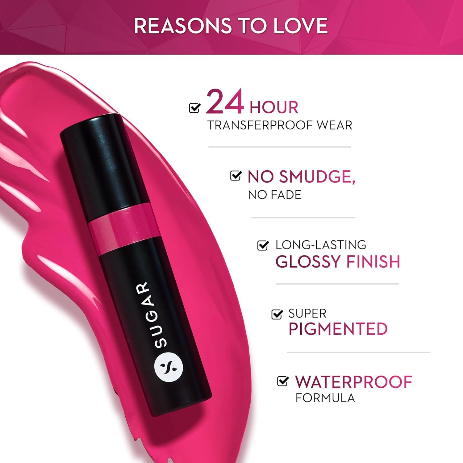 Image of SUGAR Cosmetics Partner In Shine Transferproof Lip Gloss