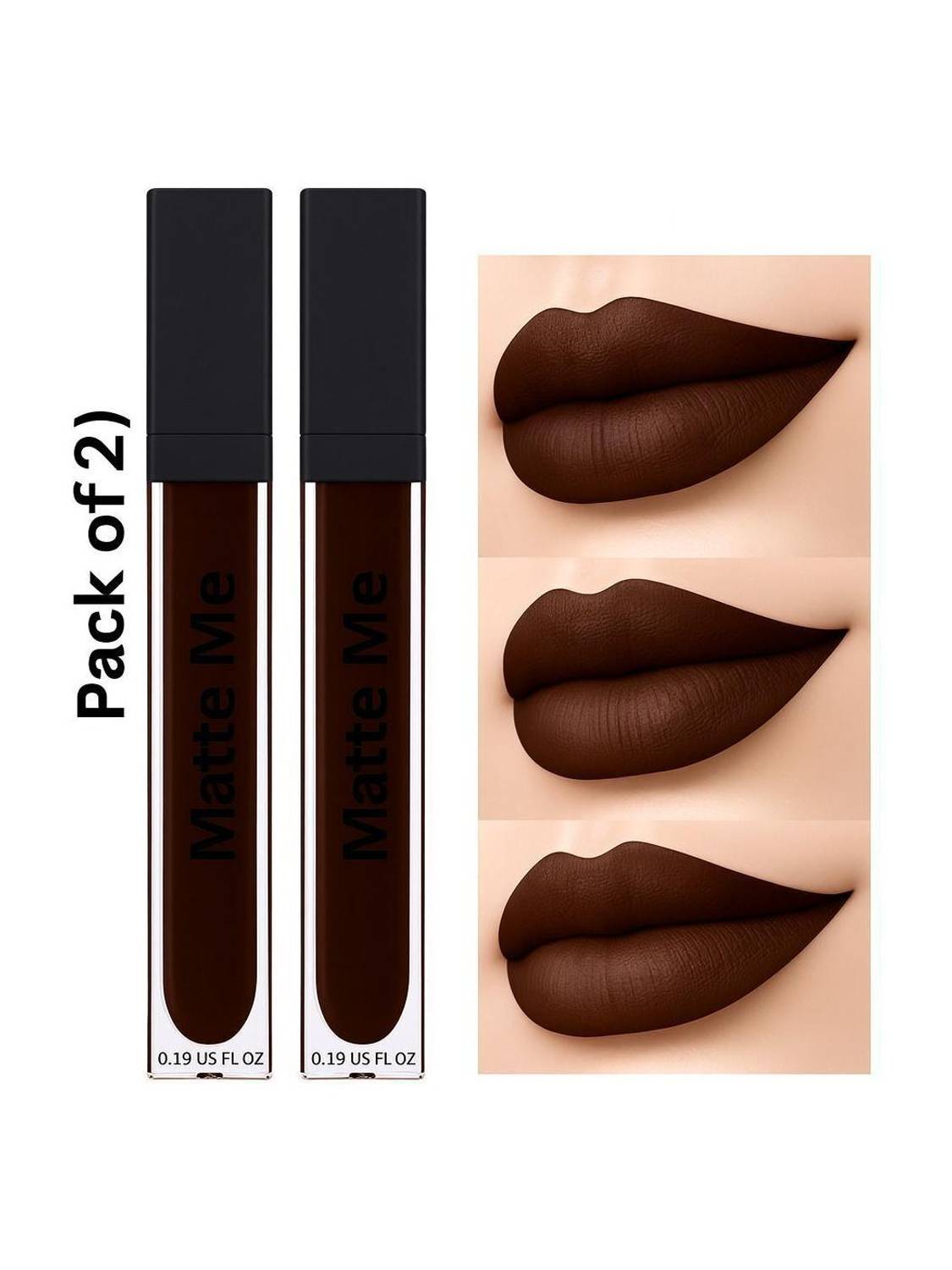 BLUSHIS Non Transfer Smudge Proof Longlasting Sensational Liquid Matte Lipstick Set