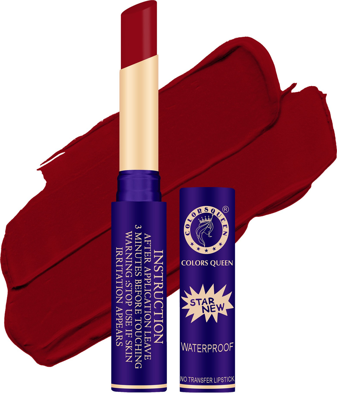 Image of COLORS QUEEN Queen Lips No Transfer Matte Lipstick