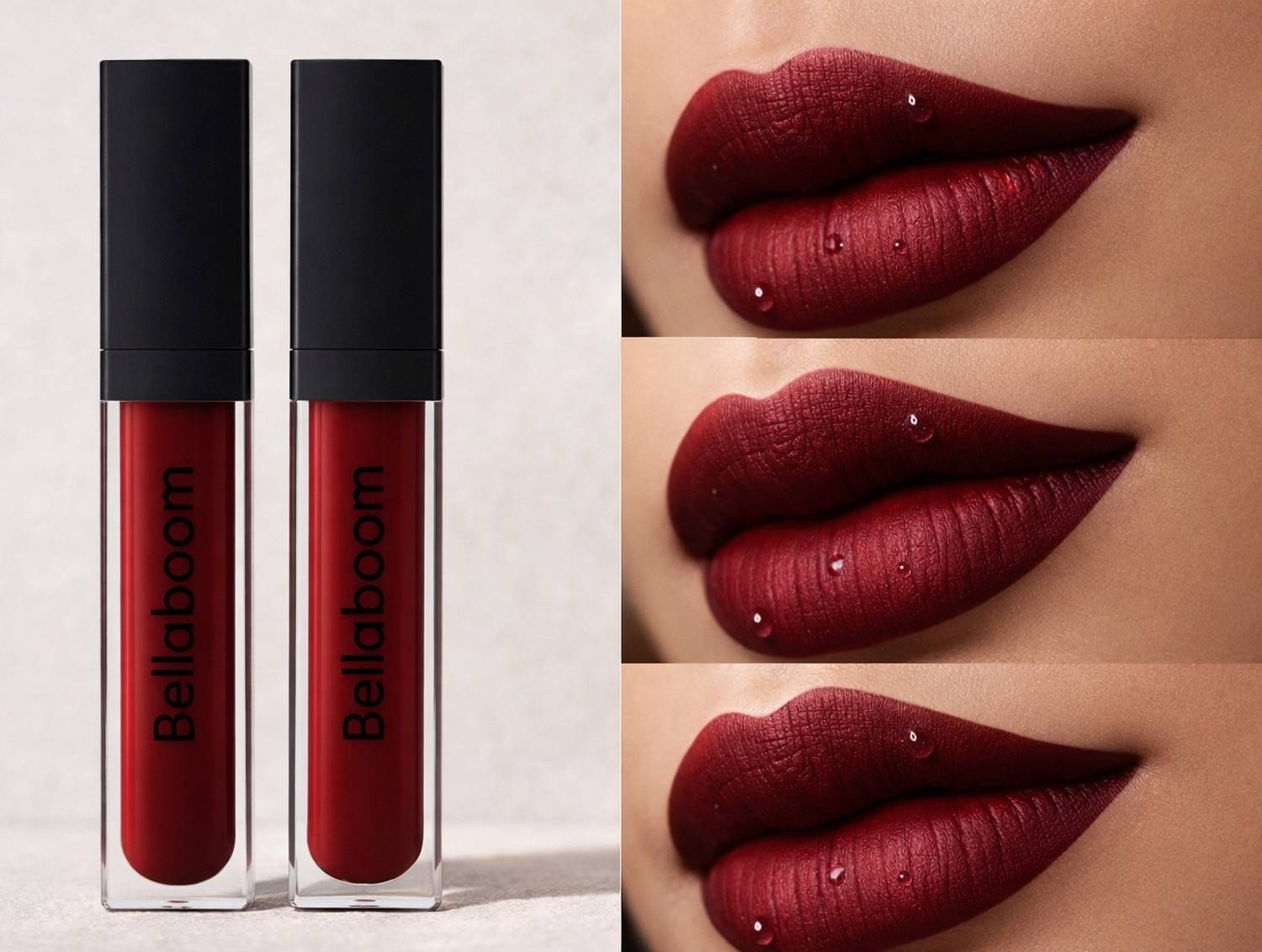 Bella Bloom Maroon lipstick long-lasting matte finish and waterproof lipstick
