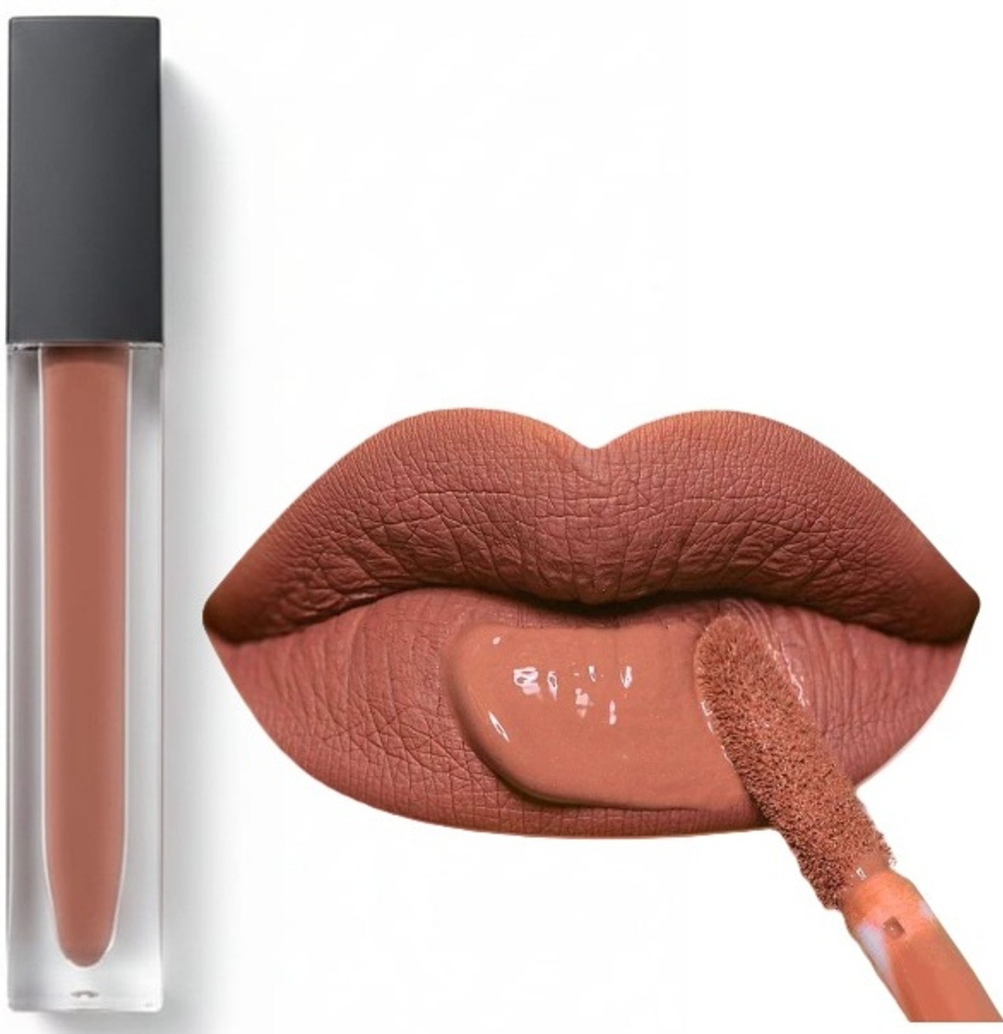Image of TINTMUSE Nourishing Lipstick-Nude brown